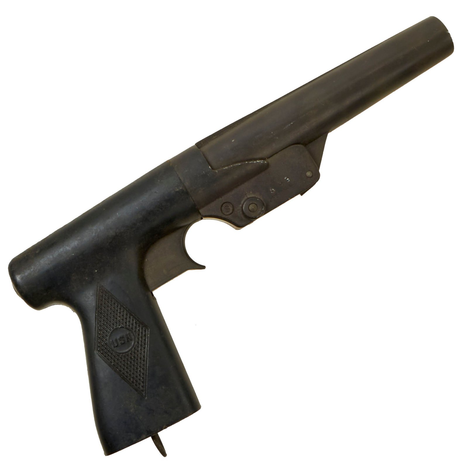Buy Original WWII U.S. Navy 10 Gauge Sedgley Mark 5 Signal Flare Pistol - Dated 1942 | Original Firearms Antique For Sale