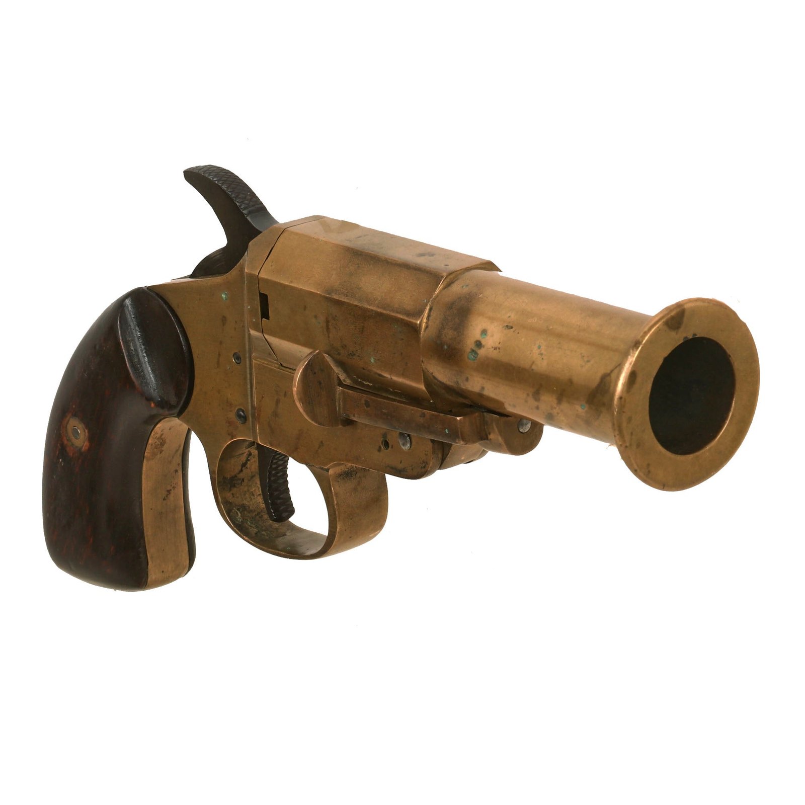 Buy Original Imperial German WWI 1915 Kaiserliche Marine Navy Flare Pistol by Stantien & Becker | Original Firearms Antique For Sale