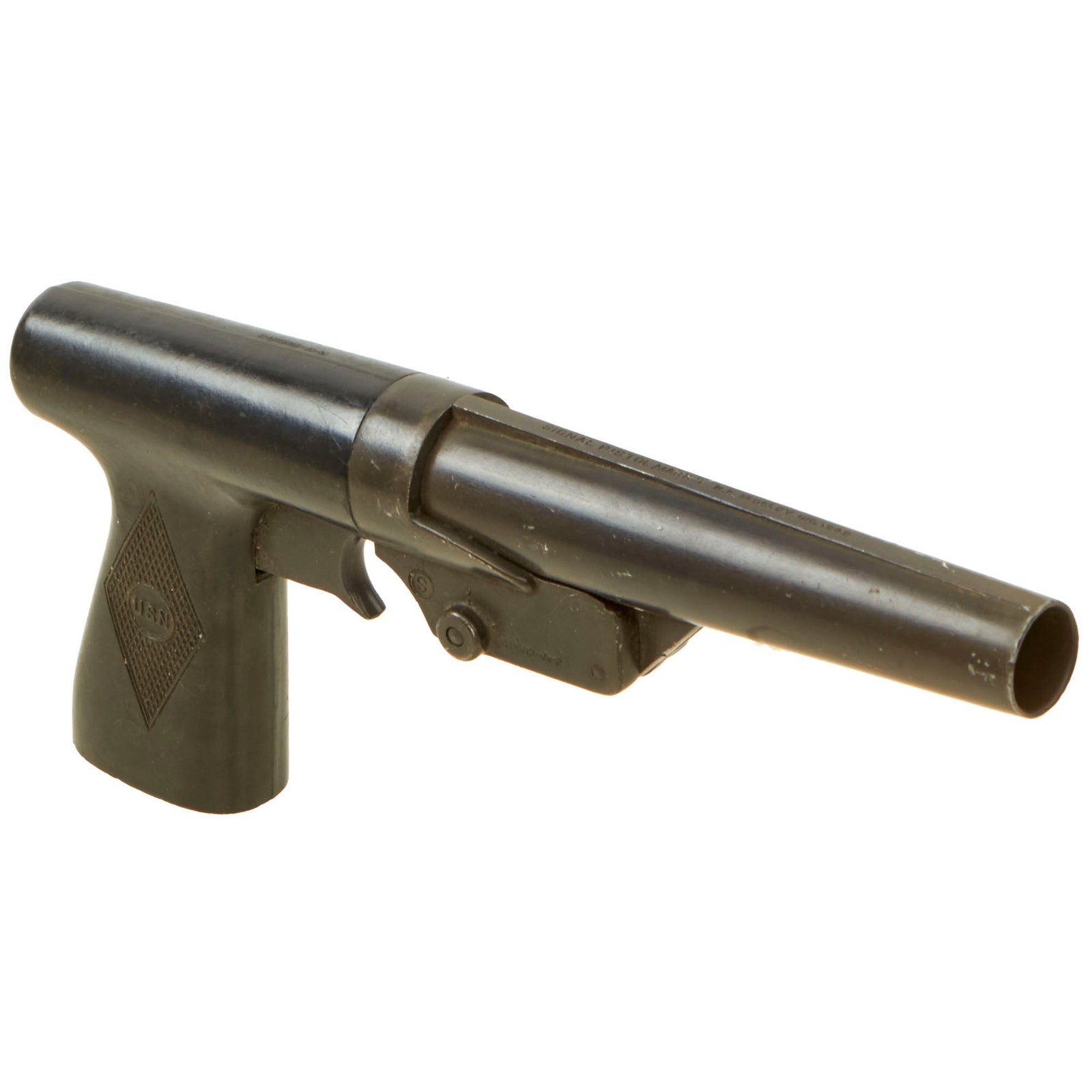 Buy Original WWII U.S. Navy 10 Gauge Sedgley Mark 5 Signal Flare Pistol - Dated 1942 | Original Firearms Antique For Sale