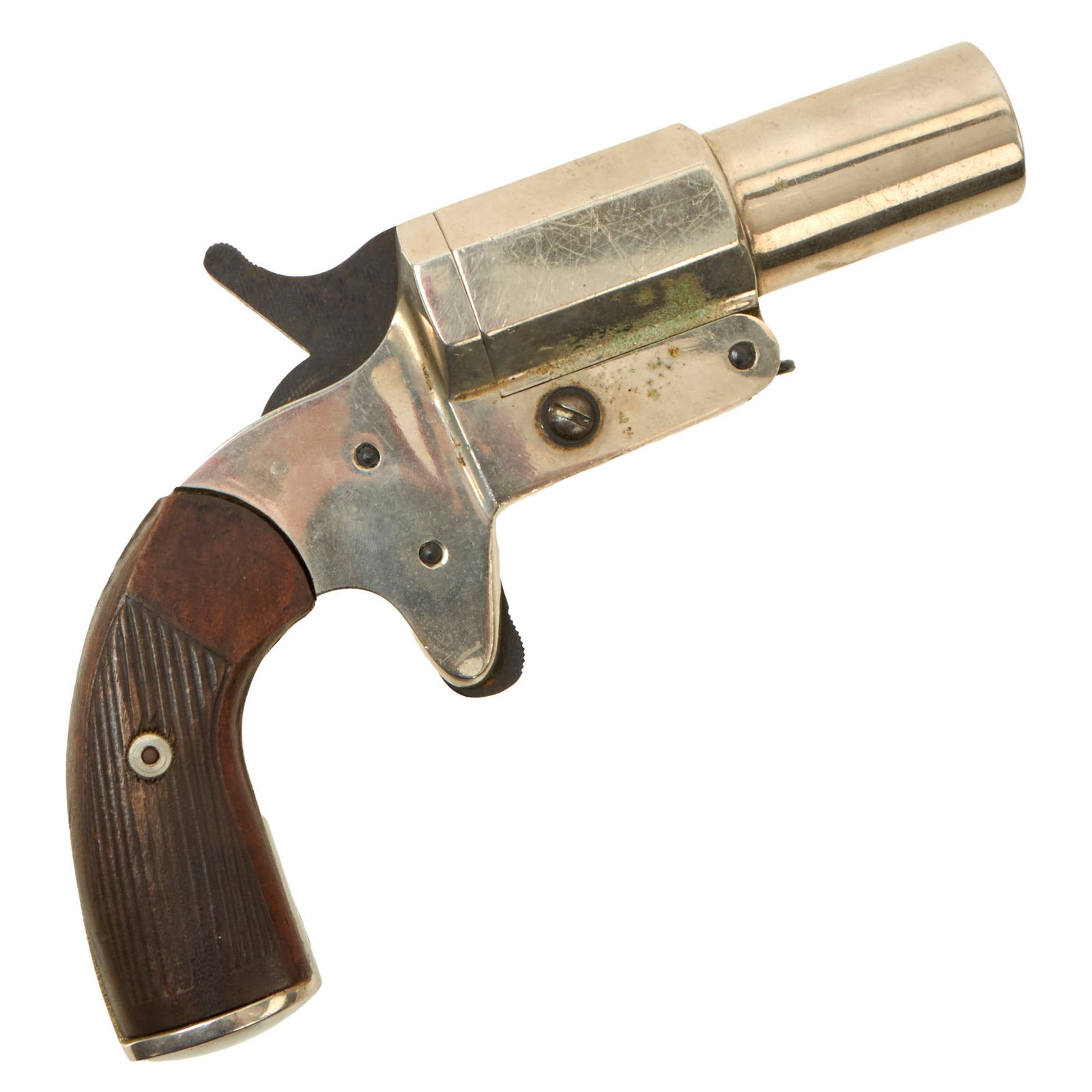 Buy Original U.S. Pre-WWII Lake Erie Chemical Co. Mark IV "Very" Signal Flare Pistol - Serial 1321 | Original Firearms Antique For Sale