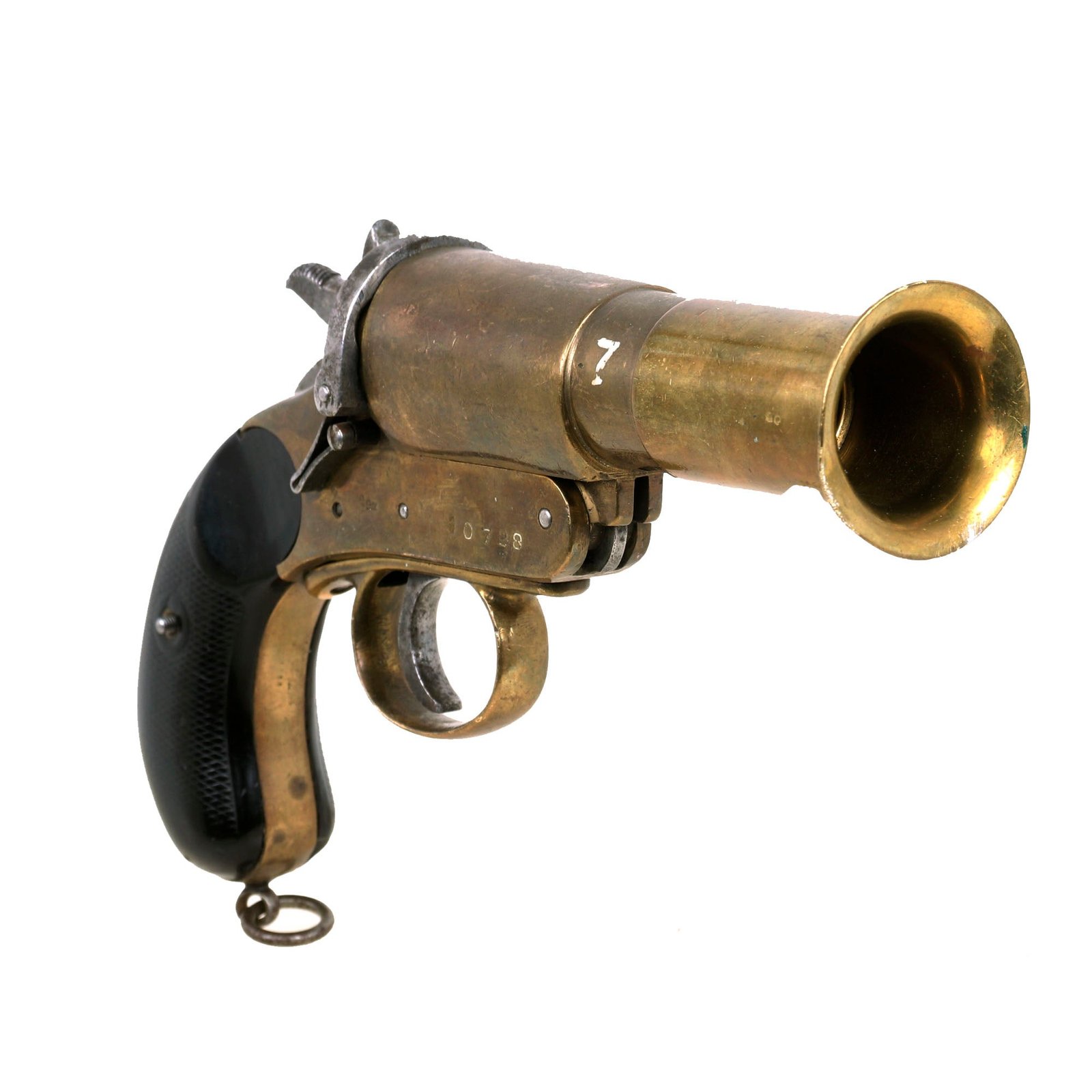 Buy Original WWII Australian ANZAC 1942 dated MkIII* C.S.R. Brass Flare Signal Pistol | Original Firearms Antique For Sale