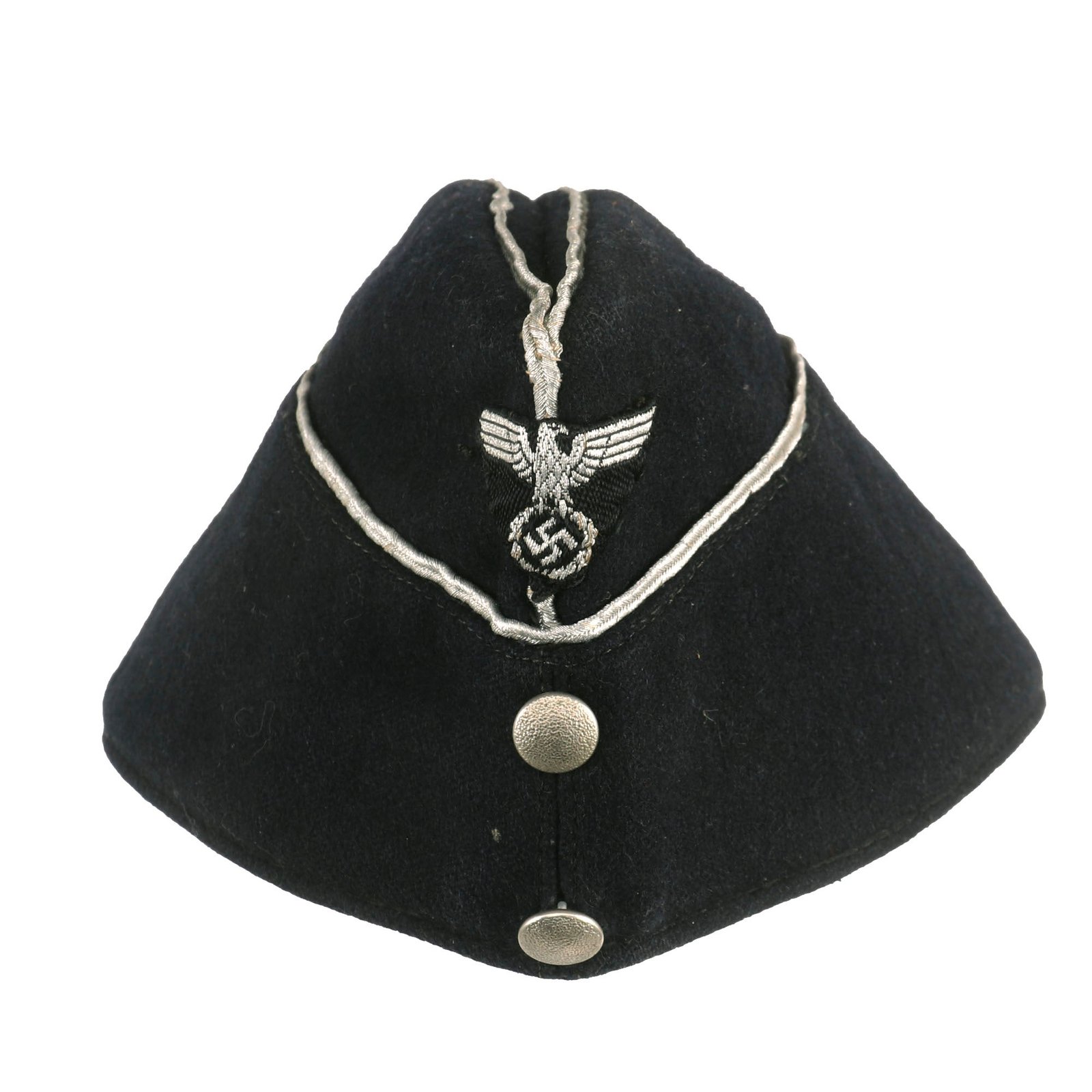 Buy Original German WWII German DAF Labor Front Leader's Overseas Cap with RZM Tag | Original Firearms Antique For Sale