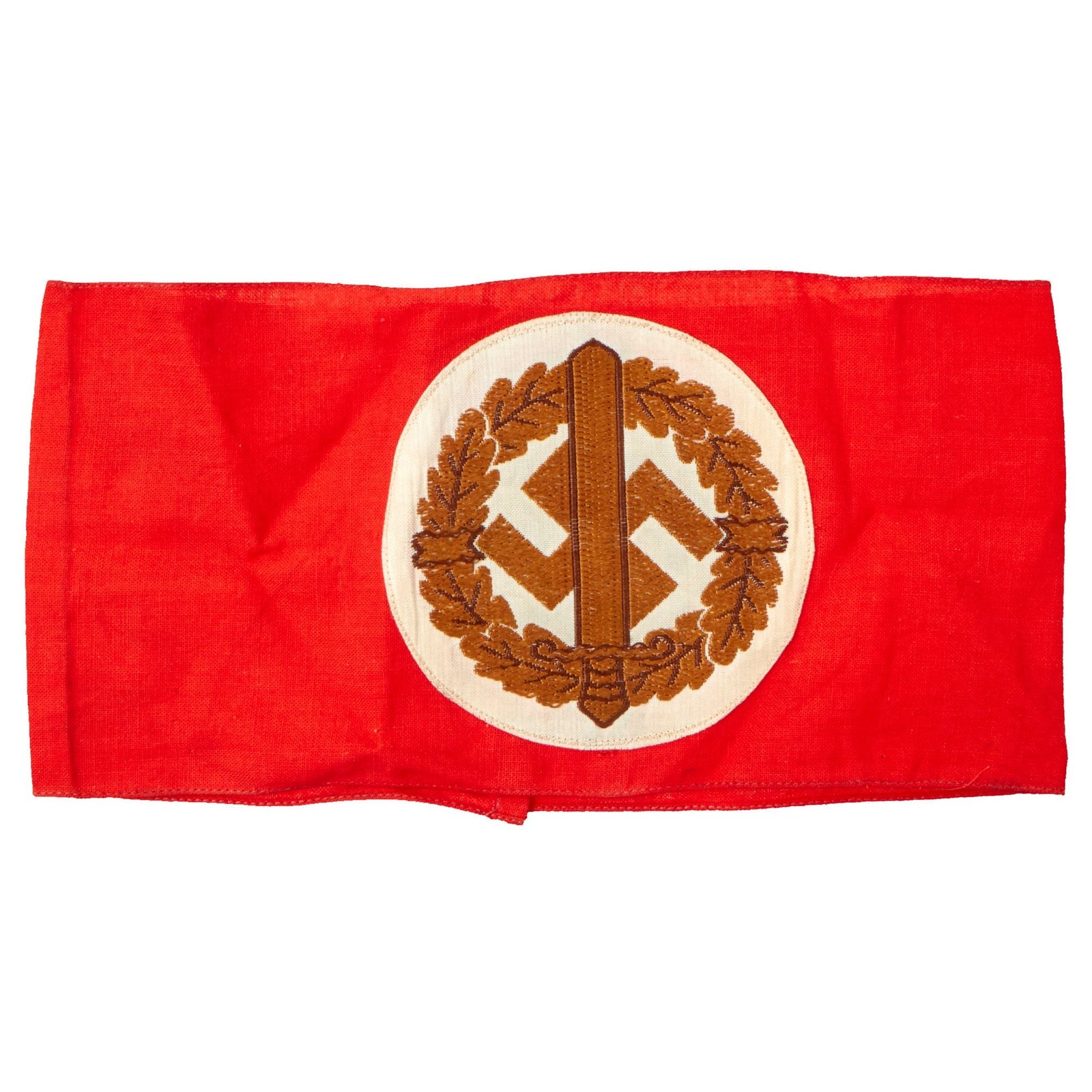Buy Original German WWII SA Wehrmannschaft Armband with Paper RZM Tag - RZM A4 / (B. 18/1743) | Original Firearms Antique For Sale