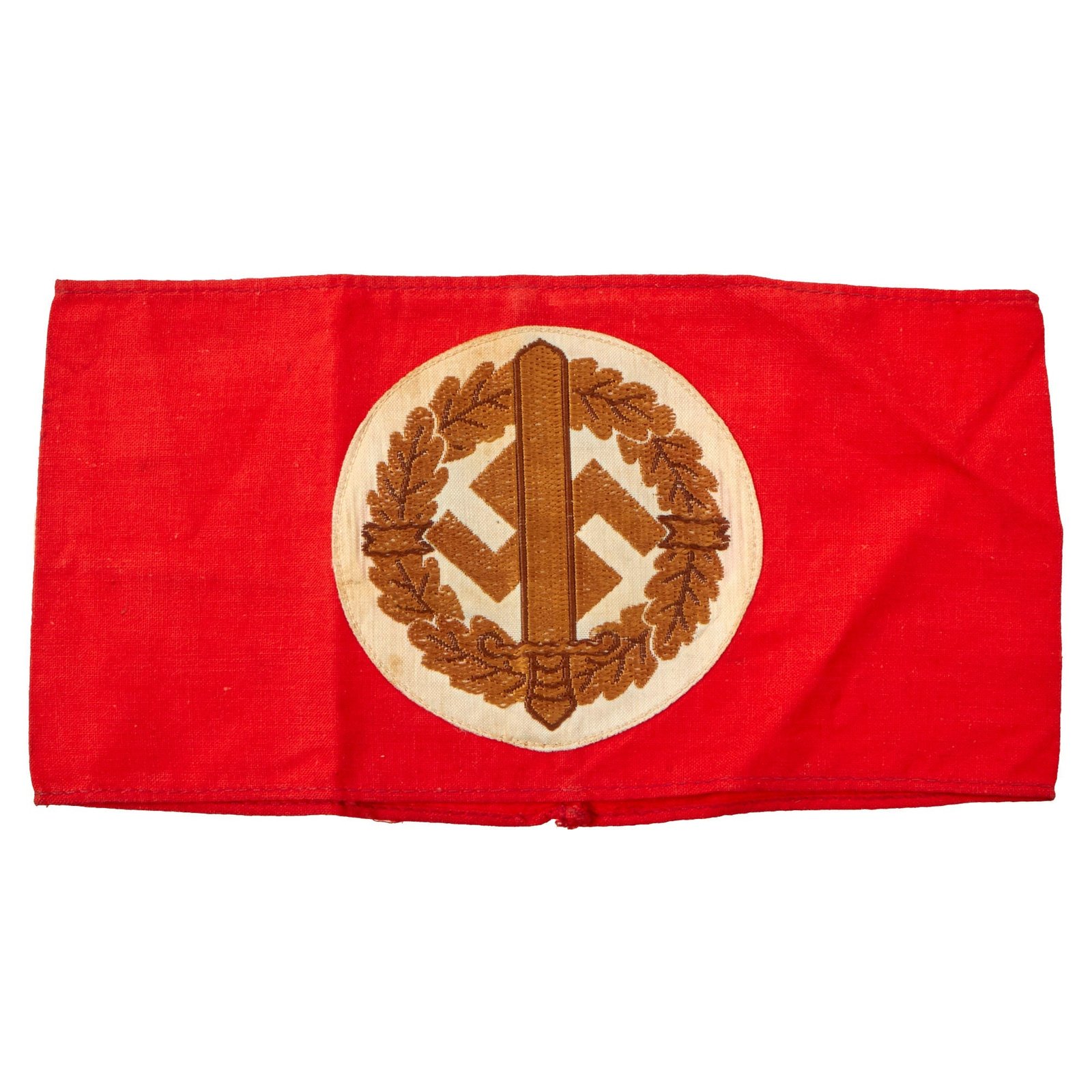 Buy Original German WWII SA Wehrmannschaft Armband with Paper RZM Tag - RZM A4 / 308 | Original Firearms Antique For Sale