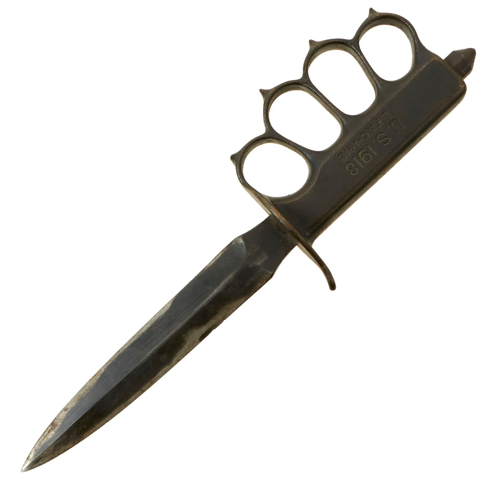 Buy Original U.S. WWI Model 1918 Mark I Trench Knife by L. F. & C. | Original Firearms Antique For Sale