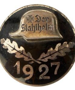 Buy Original German Weimar Period Der Stahlhelm 1927 Commemorative Membership Badge - Der Stahlhelmbund | Original Firearms Antique For Sale