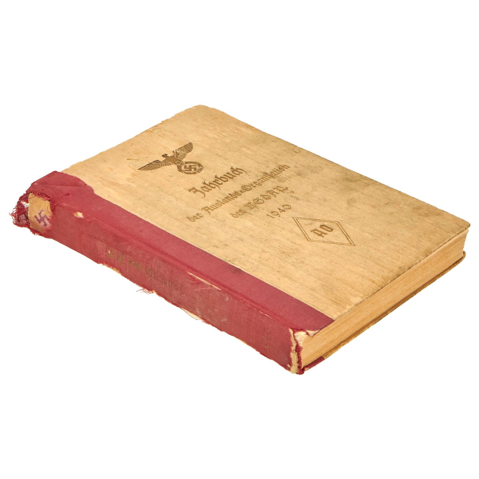 Buy Original German WWII Yearbook of the Foreign Organization of the NSDAP - Dated 1940 | Original Firearms Antique For Sale