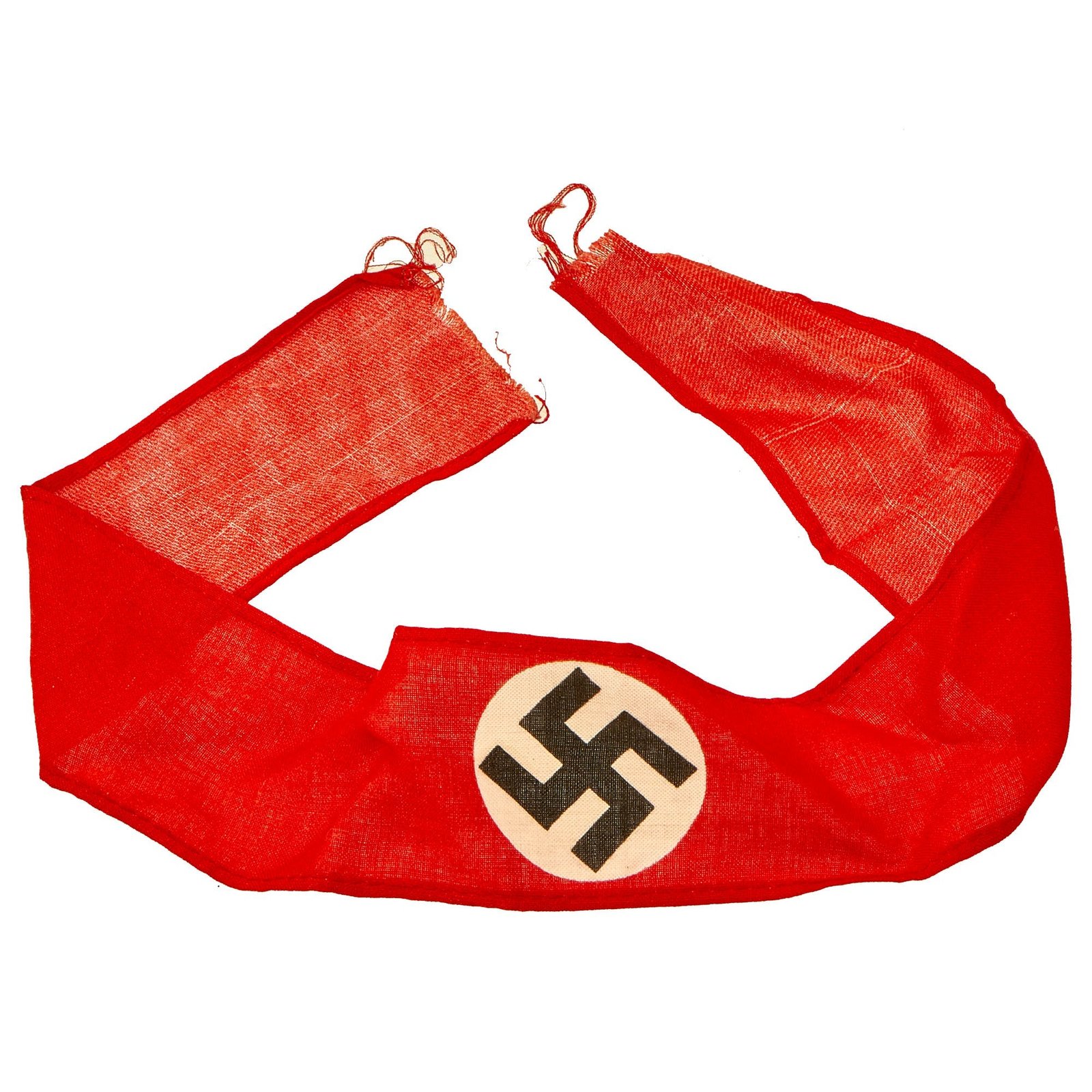 Buy Original German WWII NSDAP Party Printed Cotton Overcoat Armband | Original Firearms Antique For Sale
