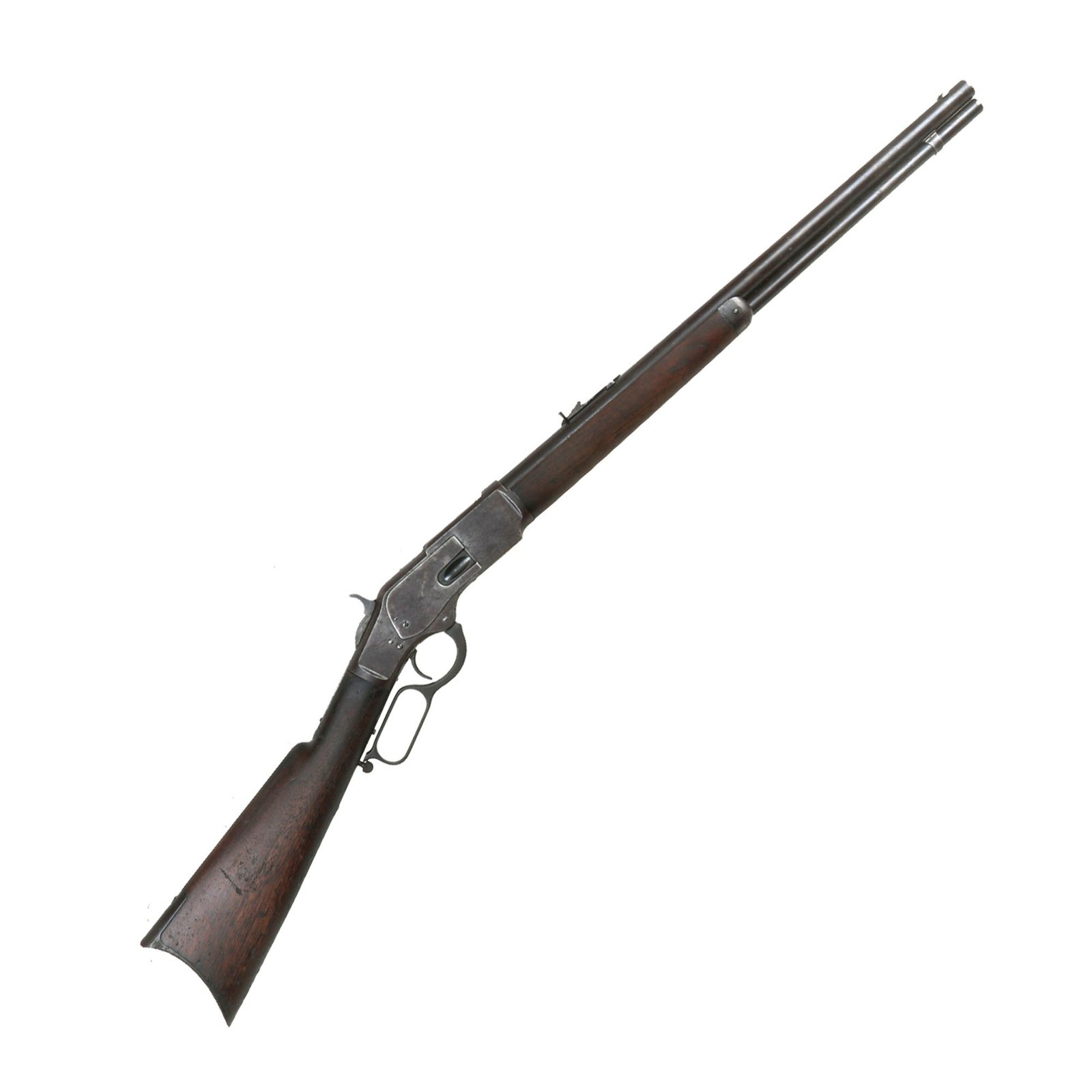 Buy Original U.S. Winchester First Model 1873 .44-40 Lever Action Repeating Rifle with 23" Round Barrel Serial 23215 - Made in 1877 | Original Firearms Antique For Sale