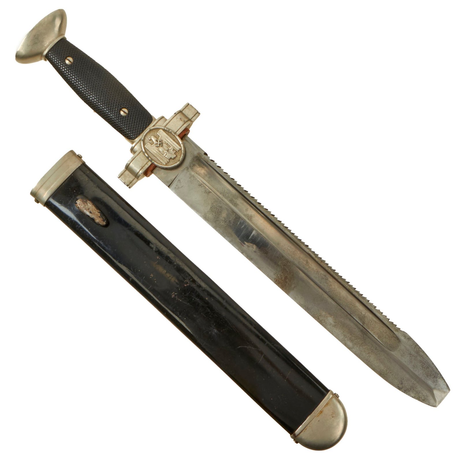 Buy Original German WWII DRK Red Cross EM/NCO Hewer with Scabbard - Deutsches Rotes Kreuz | Original Firearms Antique For Sale