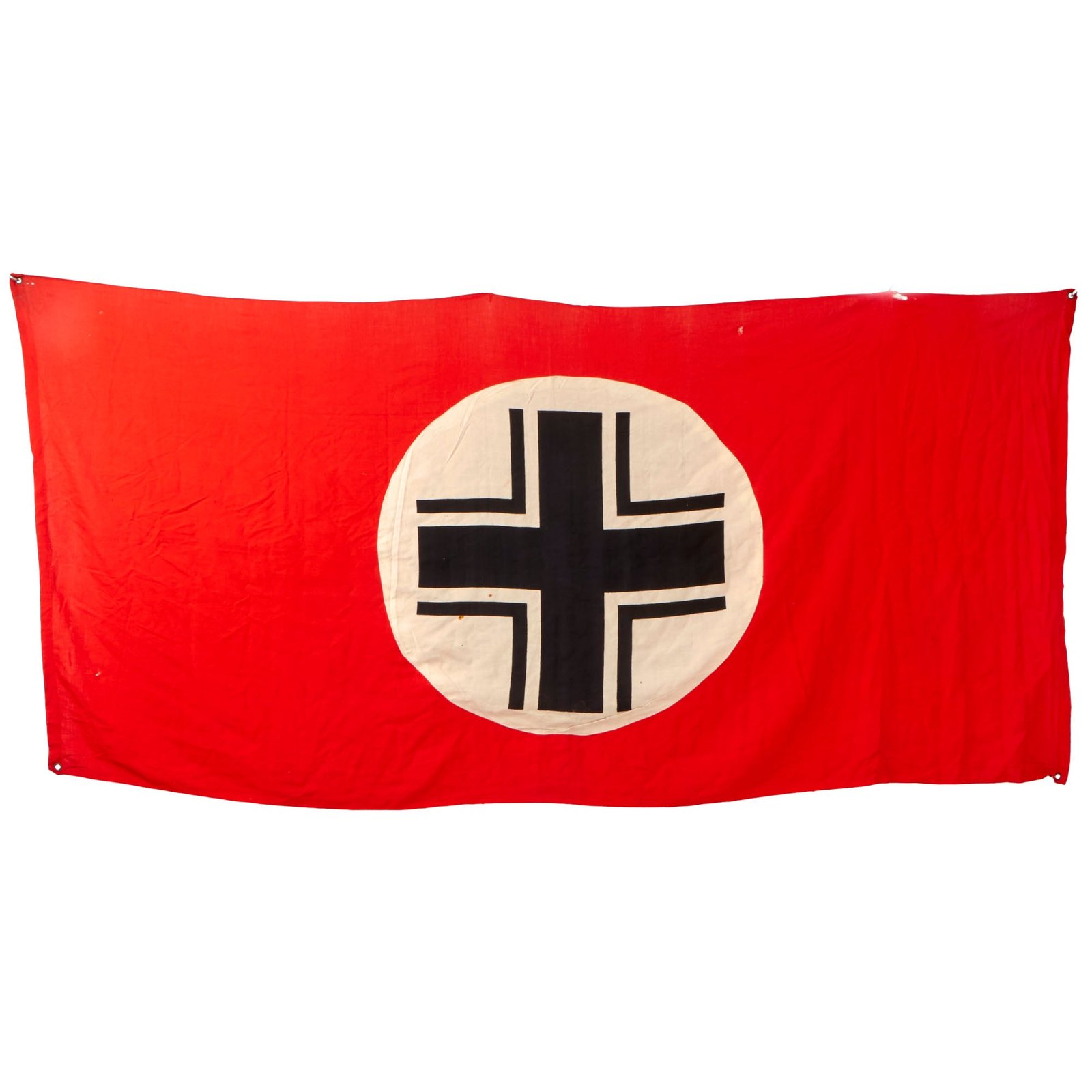 Buy Original German WWII Balkenkreuz (Beam Cross) Panzer Tank & Vehicle Identification Flag - 37" x 76" | Original Firearms Antique For Sale