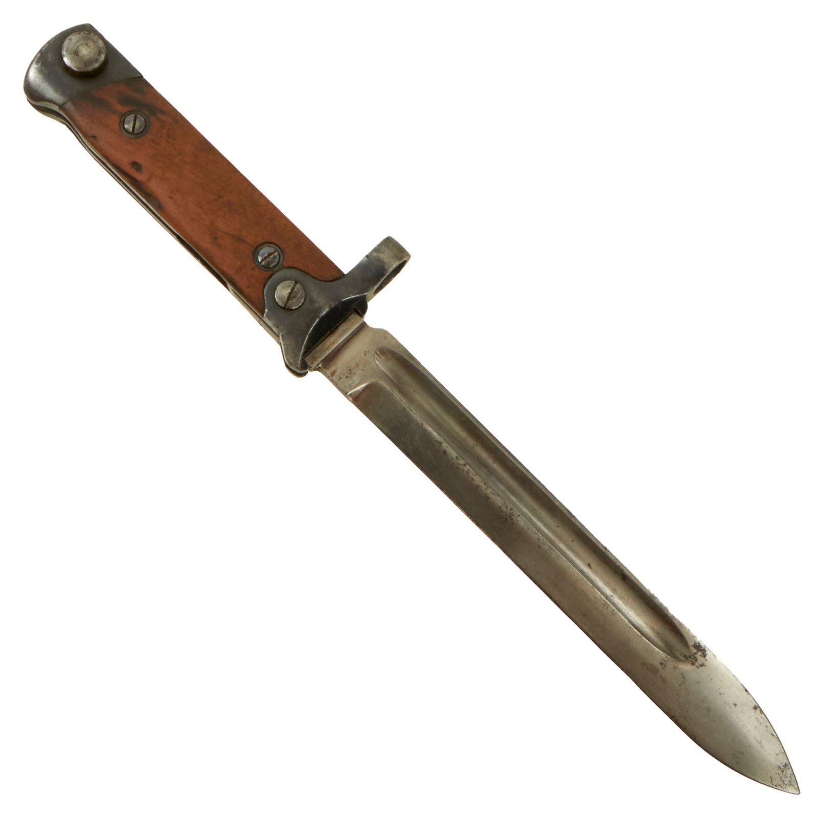 Buy Original Italian WWII M1938 Mannlicher Carcano Short Rifle Folding Bayonet - No Scabbard | Original Firearms Antique For Sale