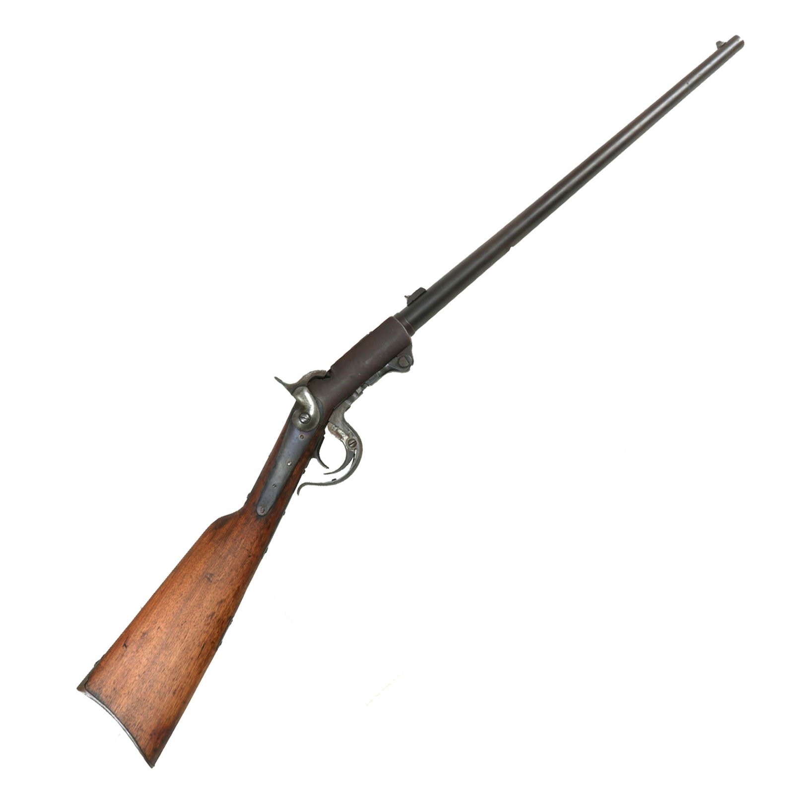 Buy Original U.S. Civil War Rare Second Model 1863 Burnside Carbine with Fourth Model Breech Block - Serial 177 | Original Firearms Antique For Sale