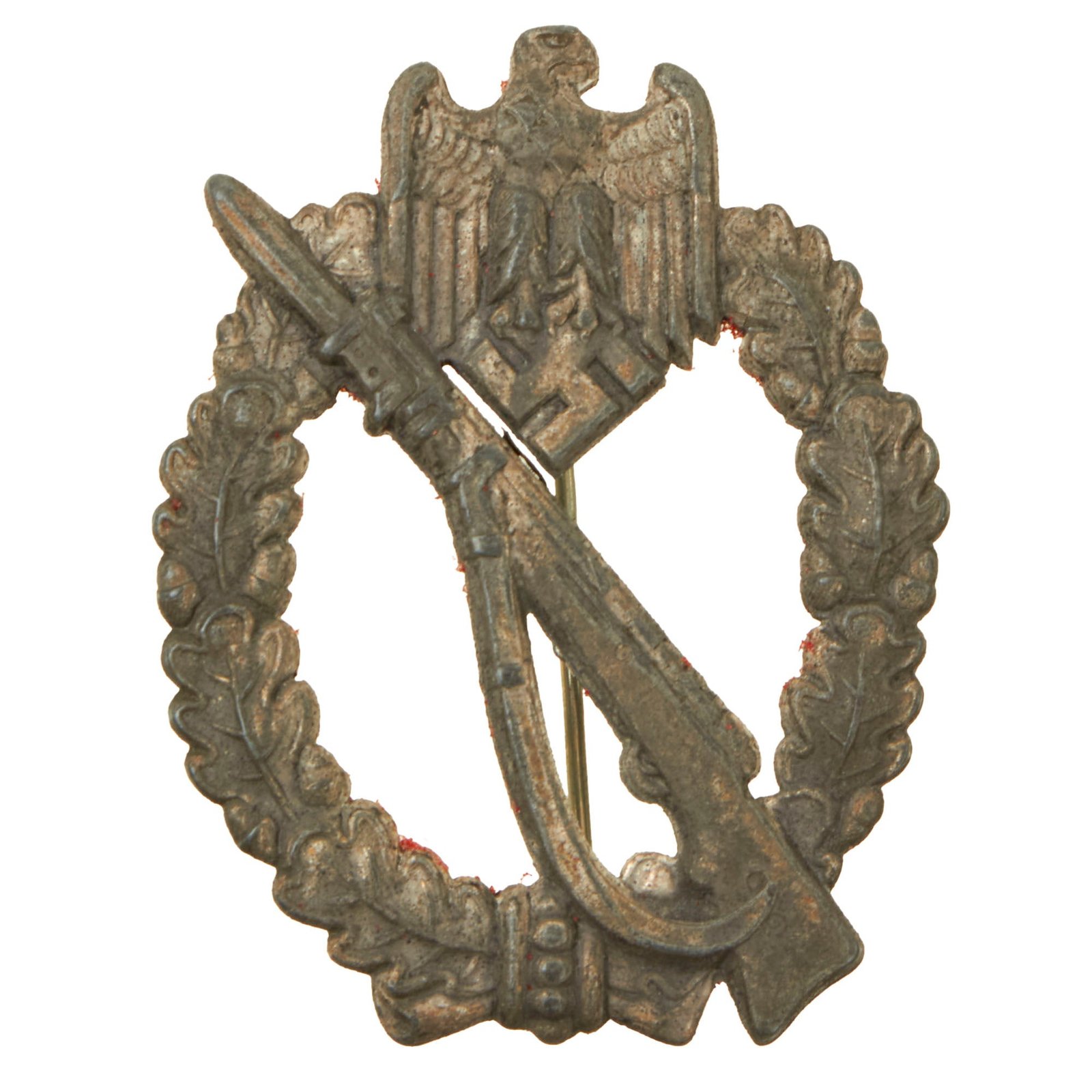 Buy Original German WWII Silver Grade Infantry Assault Badge by Josef Feix & Söhne of Gablonz | Original Firearms Antique For Sale