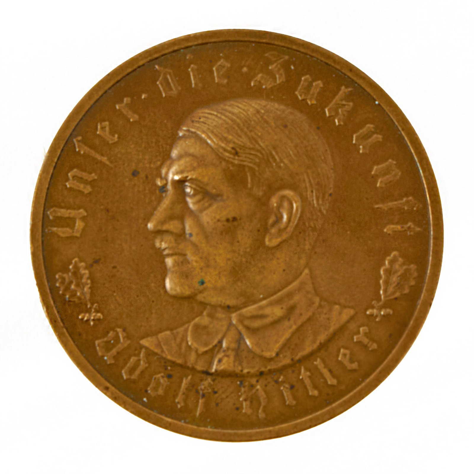 Buy Original German Pre-WWII NSDAP Ours the Future Propaganda Medal Commemorating 1933 AH Rise to Power by Karl Goetz | Original Firearms Antique For Sale