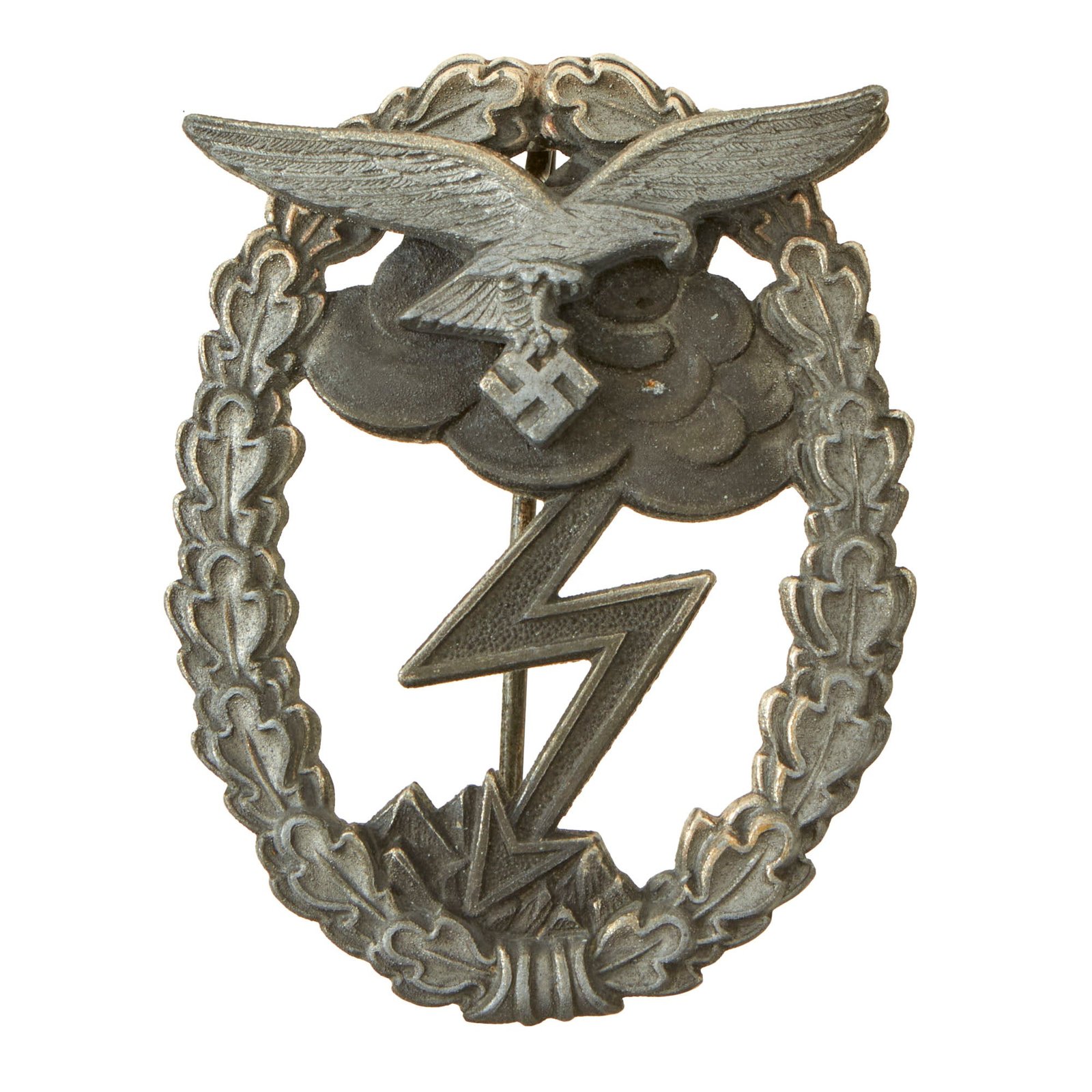 Buy Original German WWII Luftwaffe Ground Assault Badge - Unmarked - Erdkampfabzeichen der Luftwaffe | Original Firearms Antique For Sale
