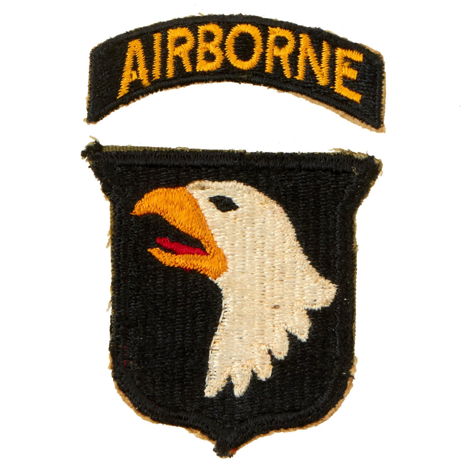 Buy Original U.S. WWII 101st Airborne Division Patch with Rocker | Original Firearms Antique For Sale