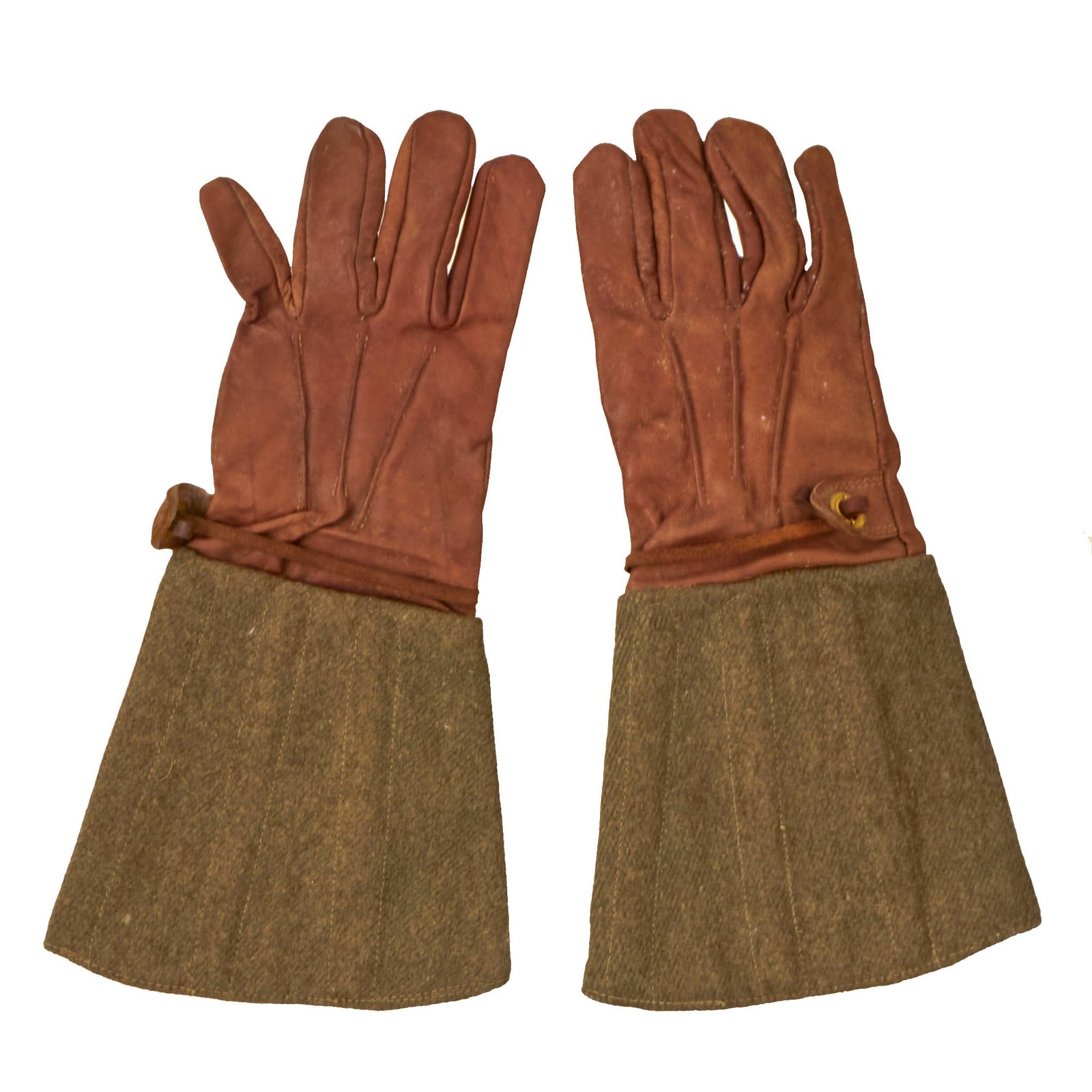 Buy Original Japanese WWII Pilot’s Gloves with Clear Markings - Dated 1943 | Original Firearms Antique For Sale