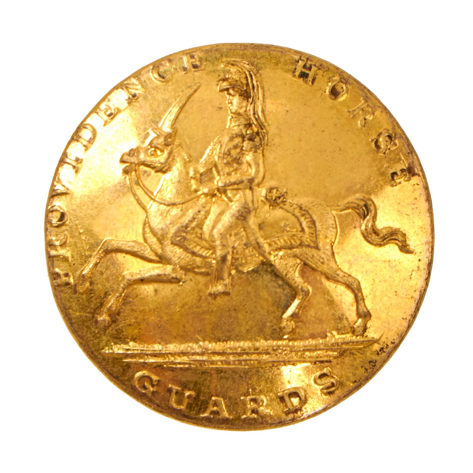 Buy Original U.S. Pre-Civil War Providence Horse Guards Button by R. & W. Robinson of Attleborough | Original Firearms Antique For Sale