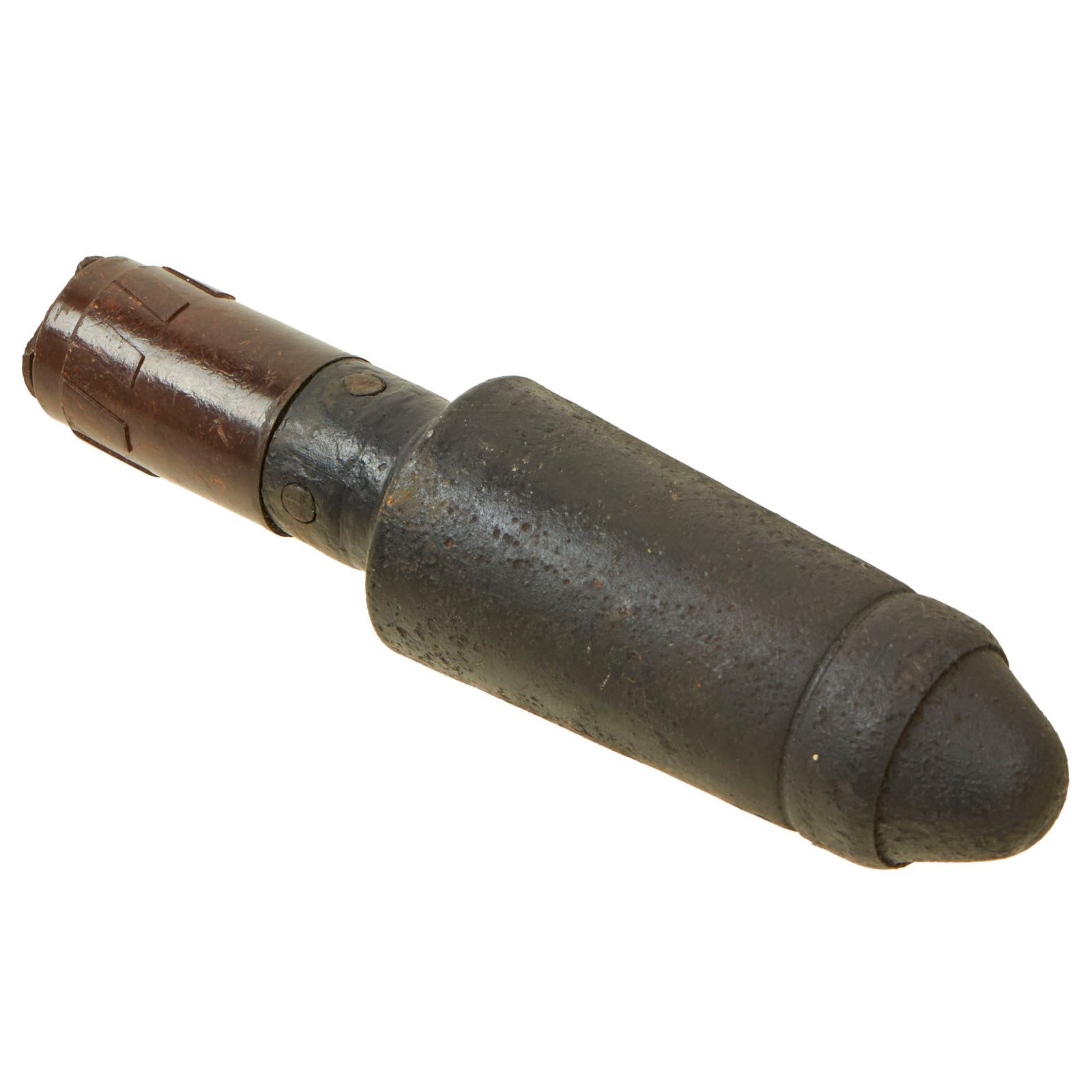 Buy Original German WWII Inert 98k Rifle Schießbecher Anti-Tank Grenade - Große Gewehrpanzergranate | Original Firearms Antique For Sale