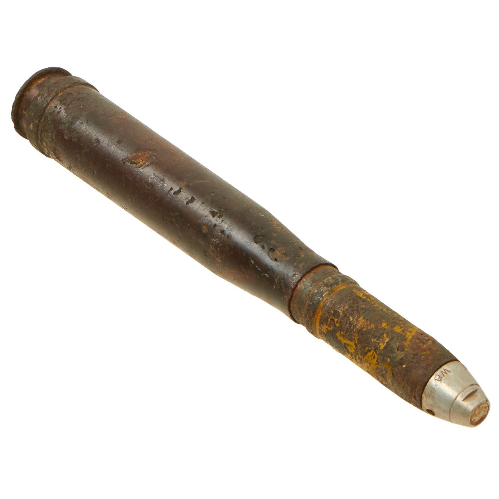 Buy Original German WWII Inert 20mm 20×138 FlaK HE High Explosive Round | Original Firearms Antique For Sale