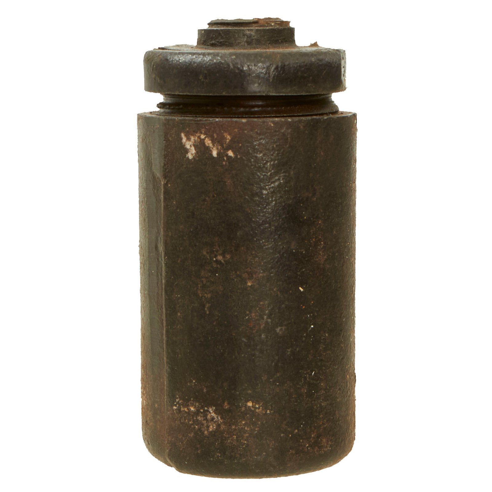 Buy Original Italian WWI B.P.D. Hand Grenade with Broken Brass Fuze Screw Cover - Inert | Original Firearms Antique For Sale