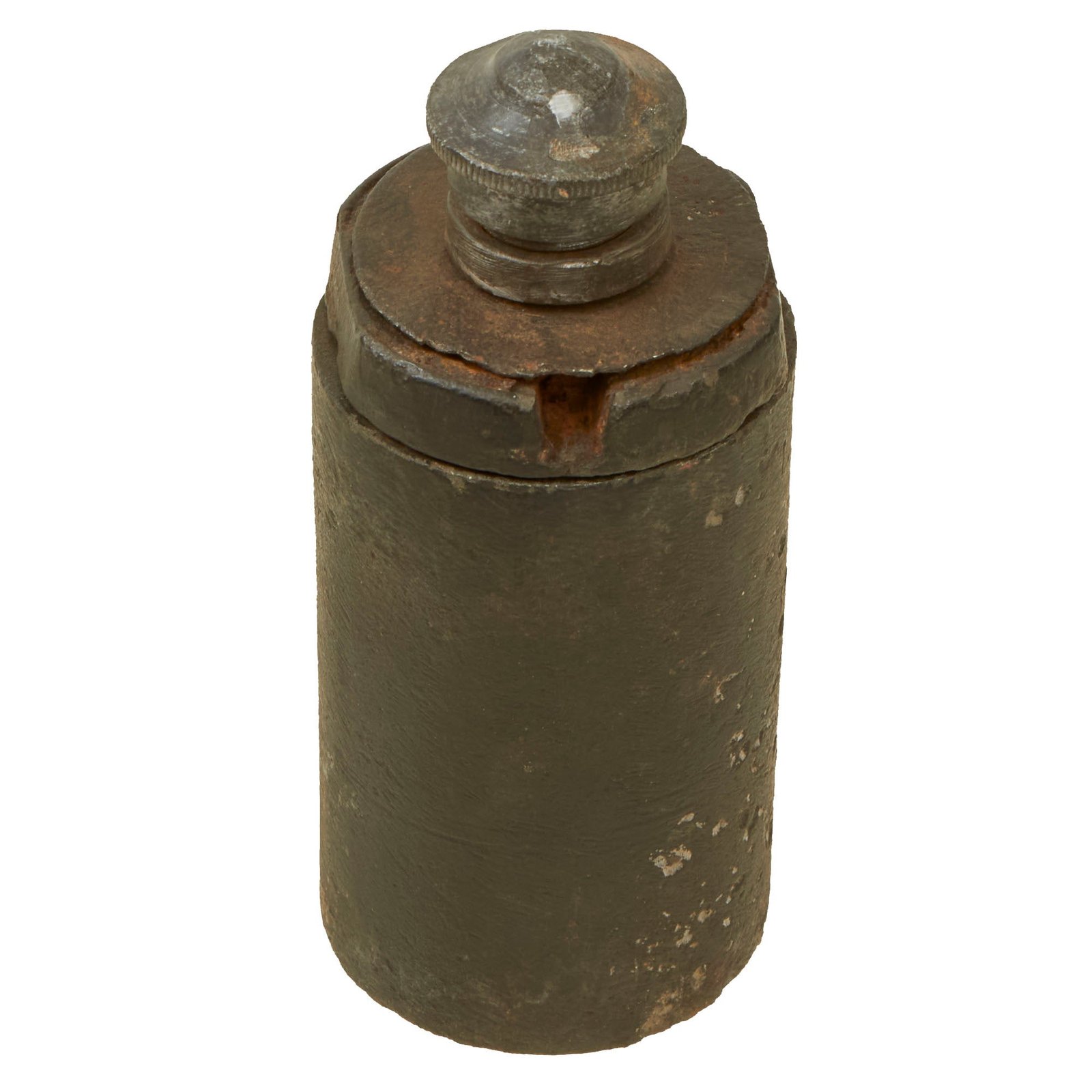 Buy Original Italian WWI B.P.D. Hand Grenade with Brass Fuze Screw Cover - Inert | Original Firearms Antique For Sale