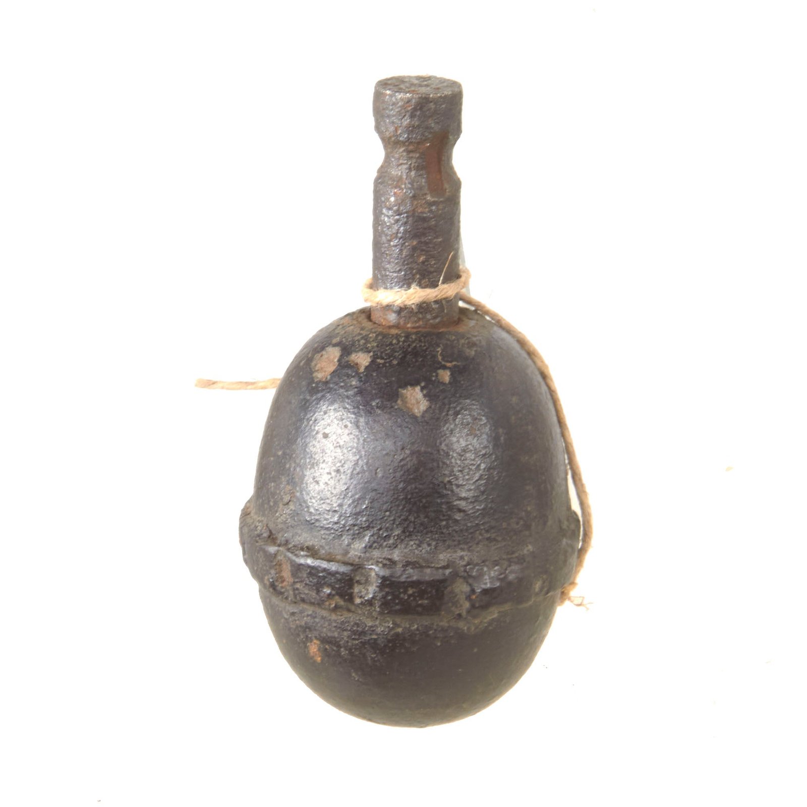 Buy Original German WWI Model 1917 n/A Inert Egg Hand Fragmentation Grenade - Eierhandgranate | Original Firearms Antique For Sale