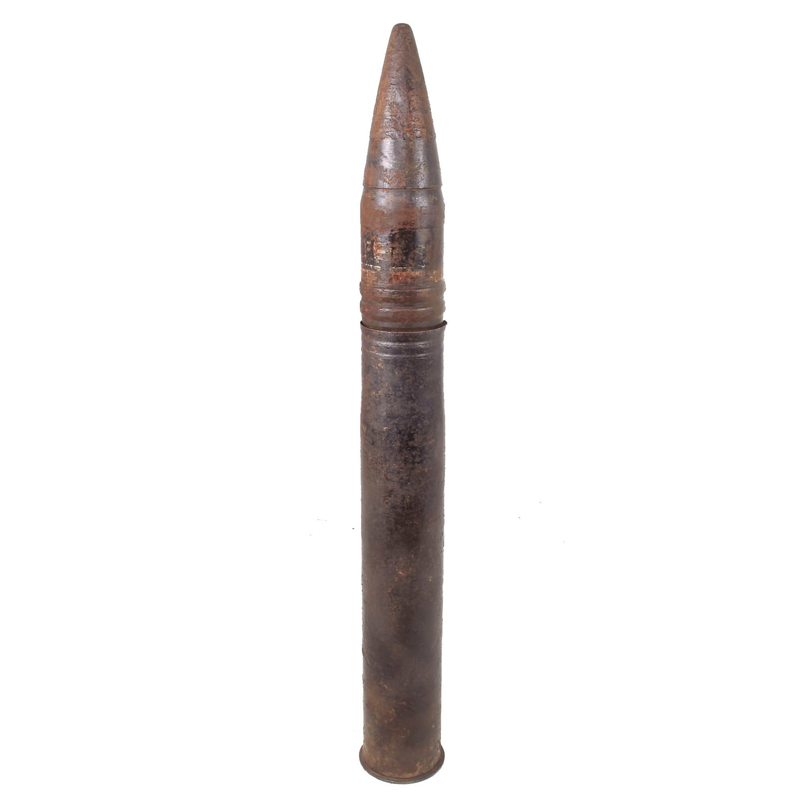 Buy Original German WWII Kriegsmarine Inert 10.5cm Armor Piercing Panzergranate Round & Casing for the SK C/32 Naval Cannon - Dated 1938 & 1944 | Original Firearms Antique For Sale