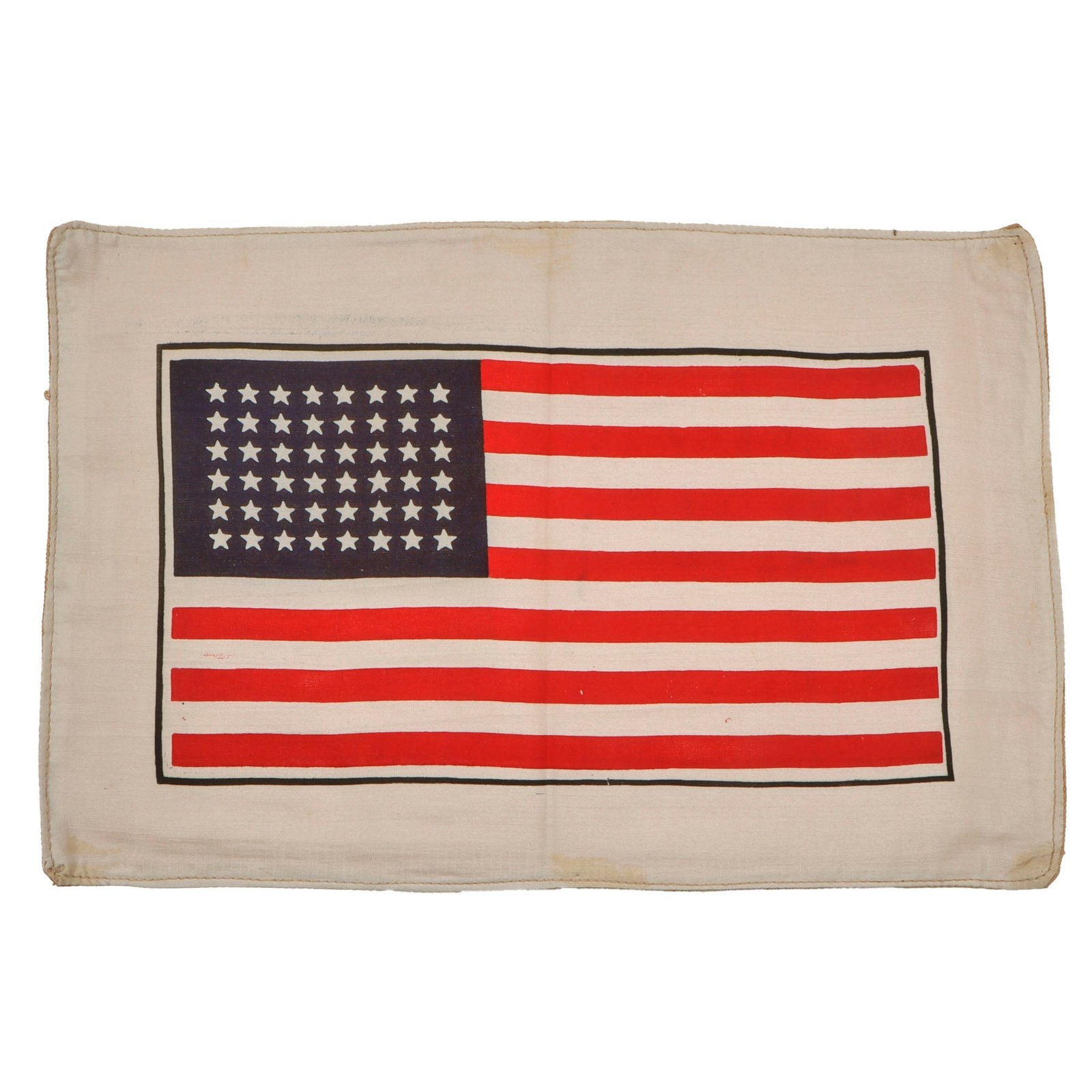 Original U.S. WWII US Army Air Forces A2 Jacket American Flag Patch - 13 1/4” x 8 3/4”