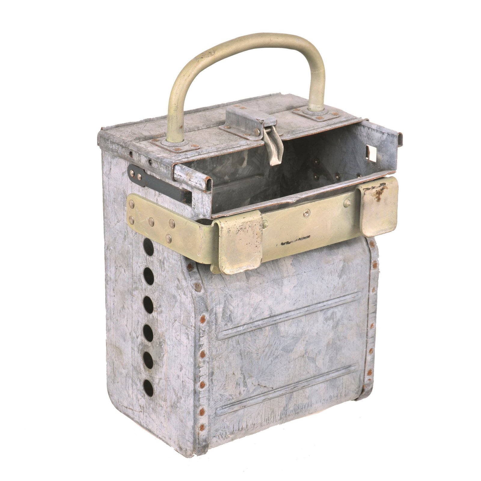 Buy Original U.S. WWII B-17 B-24 Aircraft .50 Cal 30 Round Type O-1 Ammunition Box | Original Firearms Antique For Sale
