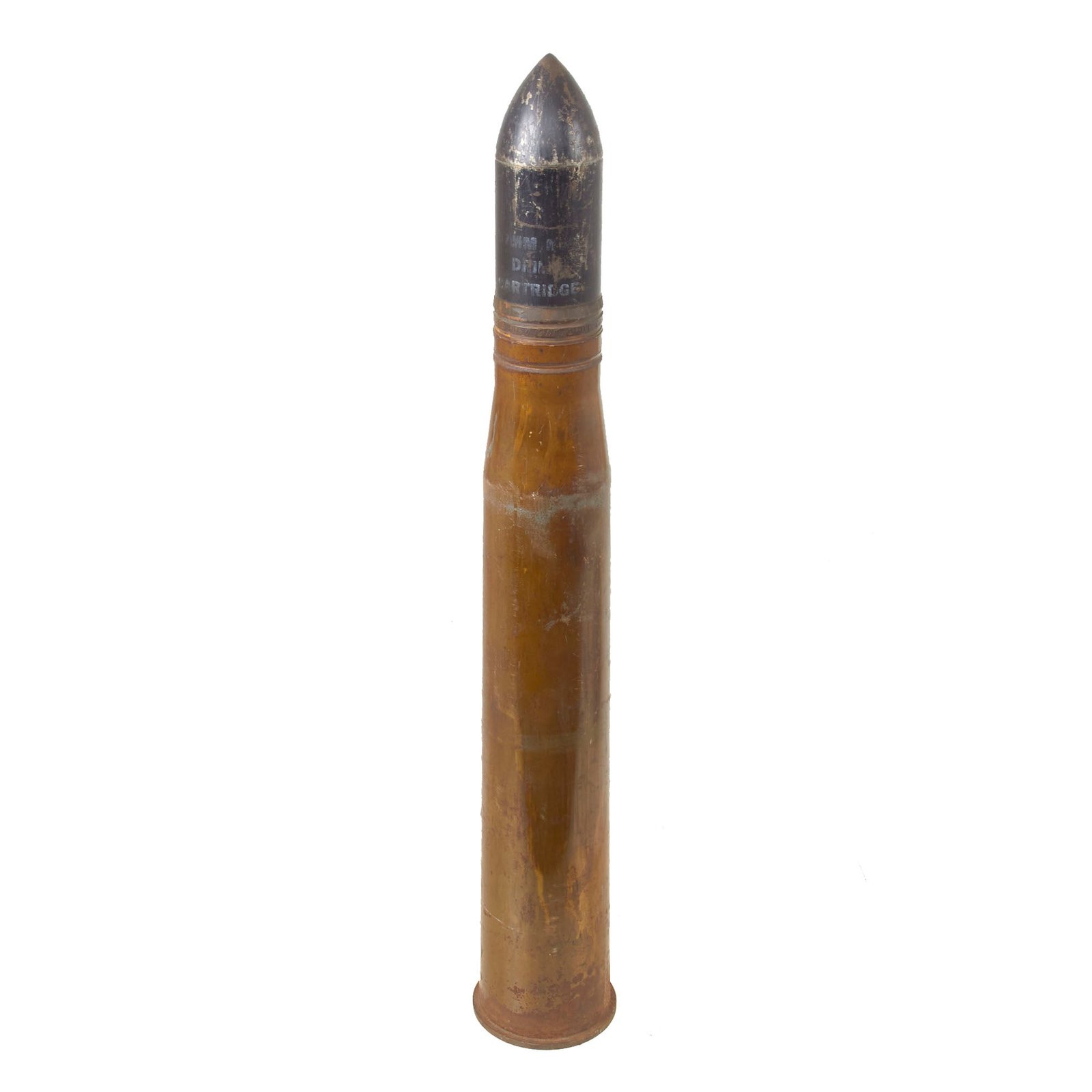 Buy Original WWII Anti-Tank 57mm M23AB1 6 Pounder M22 Inert Drill Cartridge - Dated 1943 | Original Firearms Antique For Sale