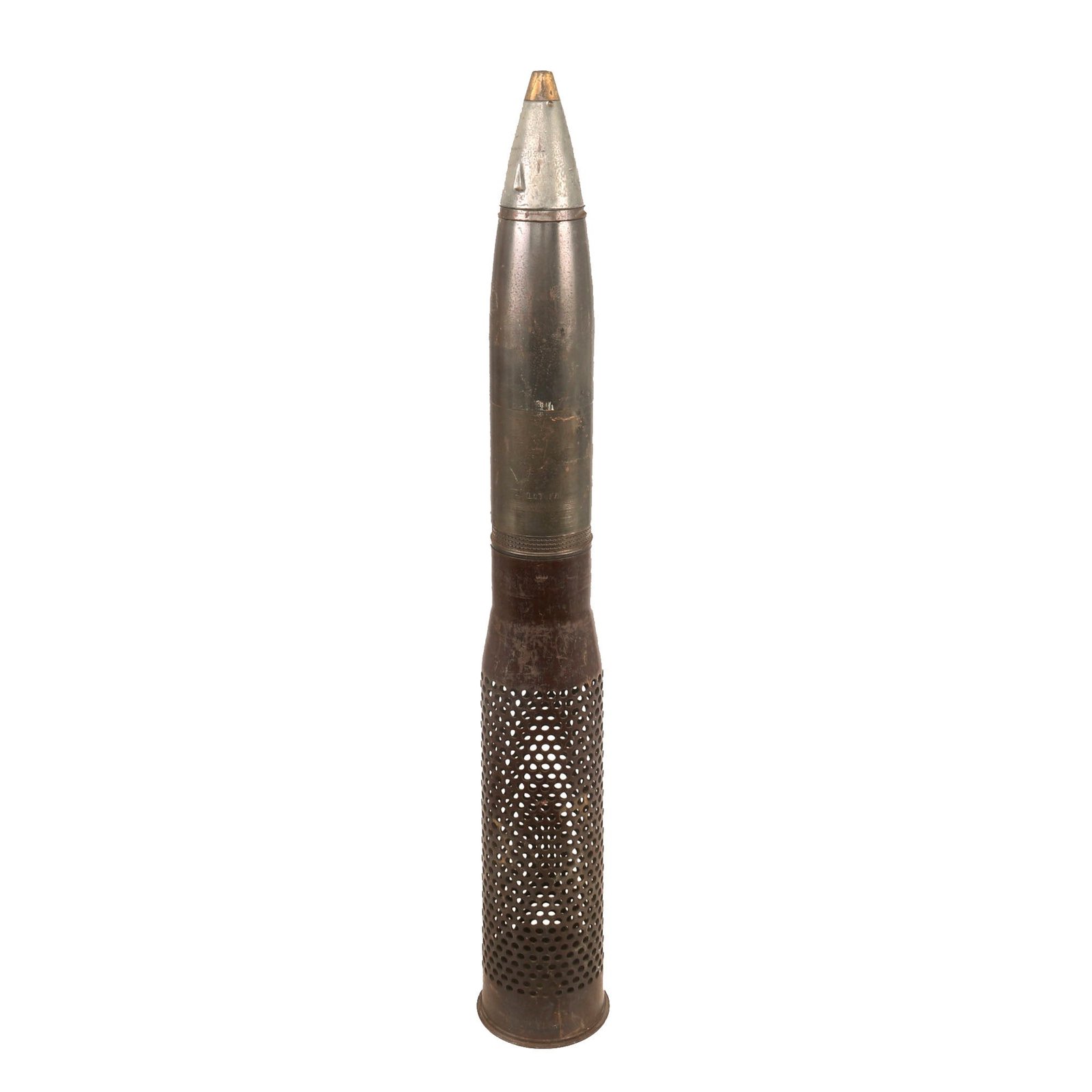 Buy Original U.S. Korean War 75mm M20 Recoilless Rifle 1951 Dated Inert M309A1 HE Round | Original Firearms Antique For Sale