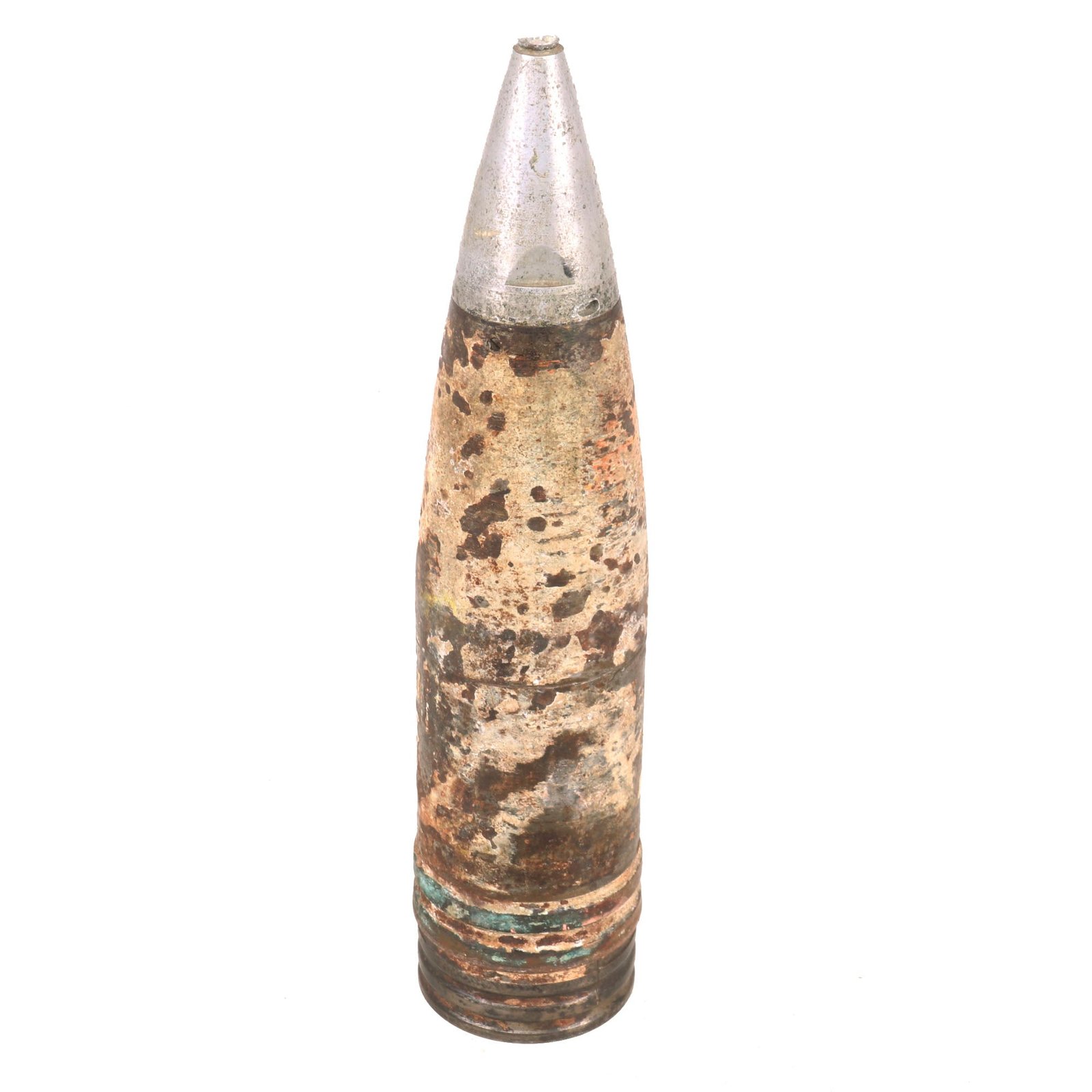 Buy Original German WWII Kriegsmarine U-Boat 8.8cm Projectile & Fuze for the SK C/35 Naval Deck Gun - Inert | Original Firearms Antique For Sale