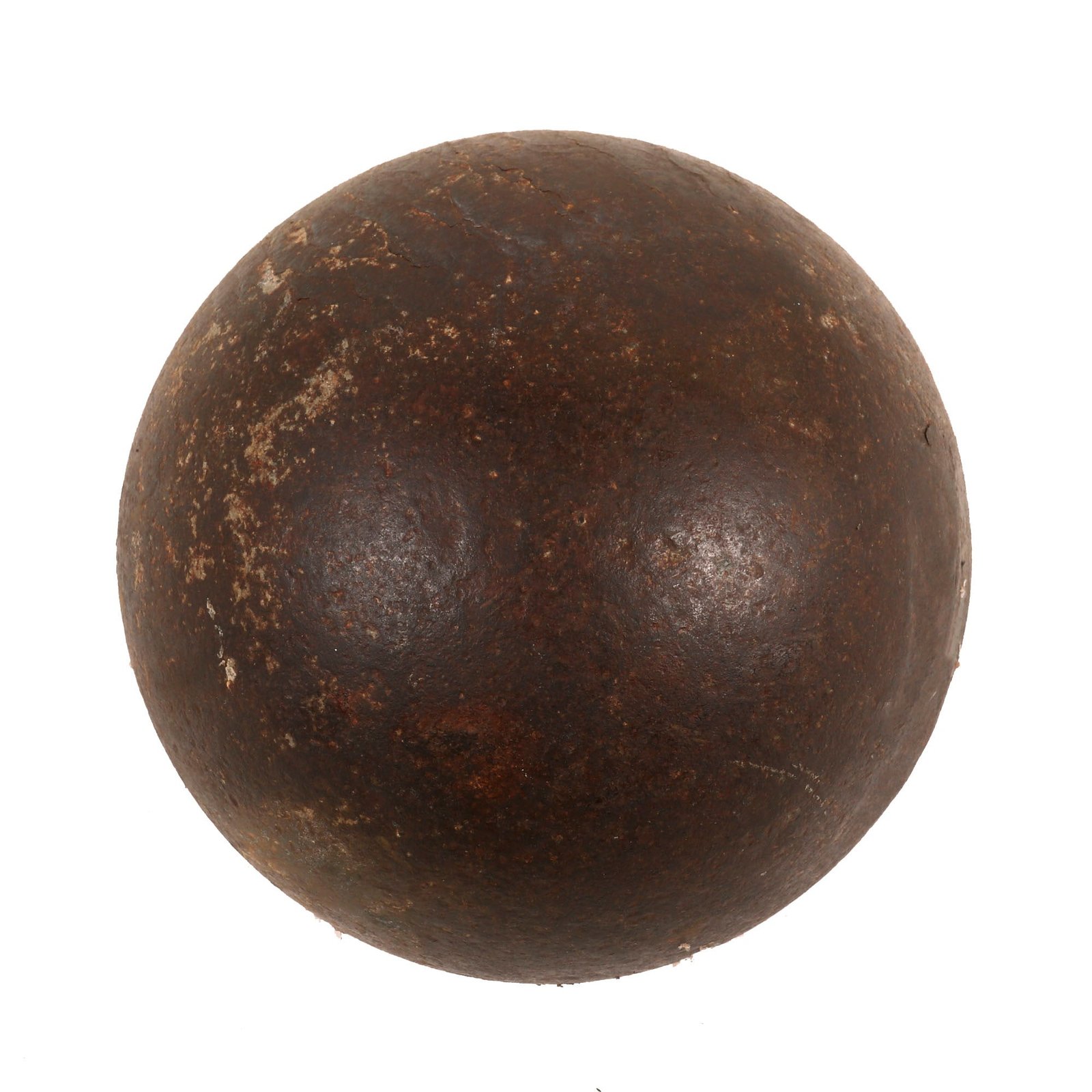 Buy Original U.S. American Civil War Federal Spherical Solid 42-Pounder Cannon Ball Shot -  6.9" Diameter | Original Firearms Antique For Sale