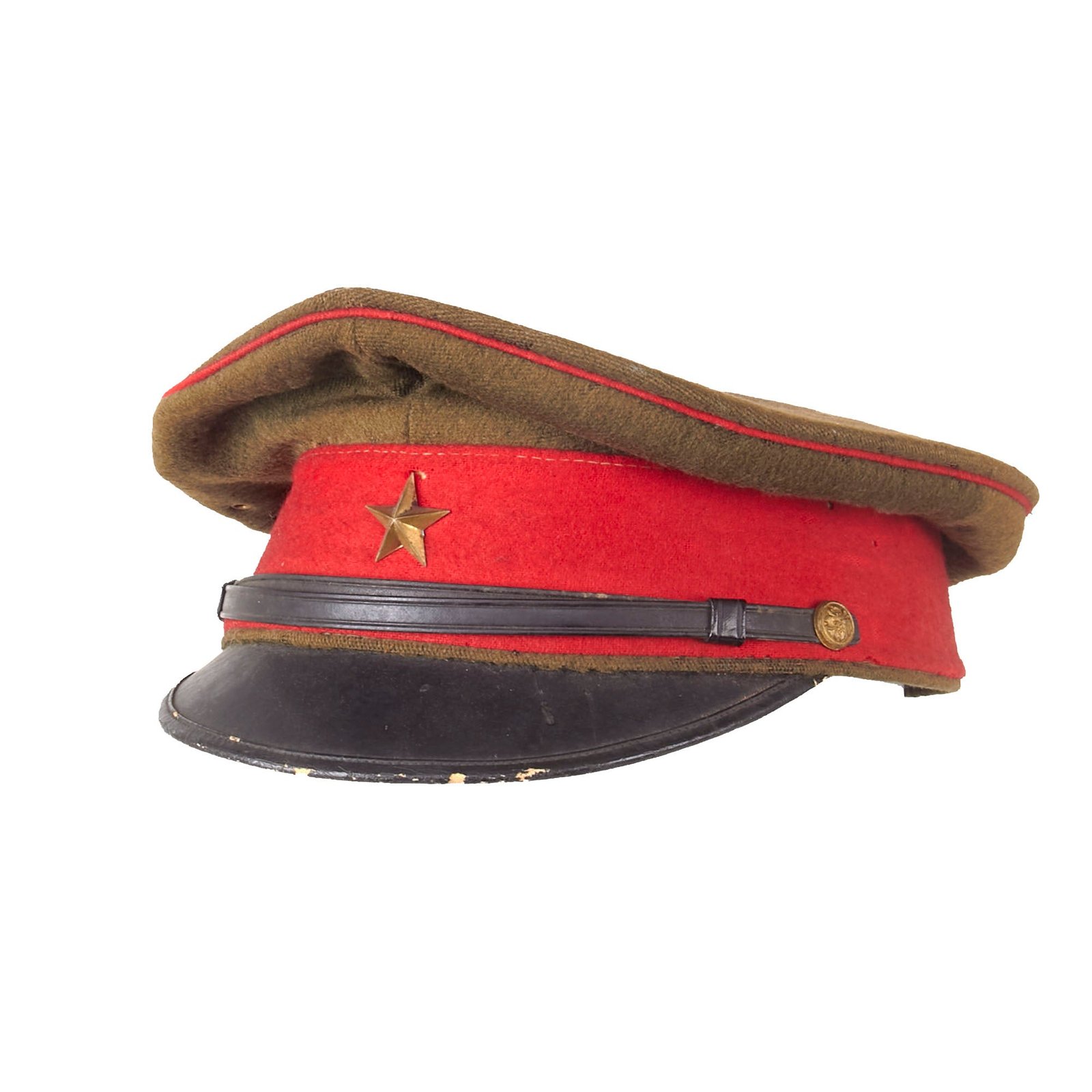 Buy Original Pre-WWII Imperial Japanese Army Type 45 Officer Visor Cap | Original Firearms Antique For Sale