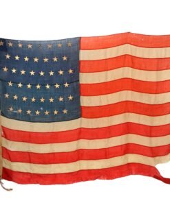 Original U.S. Spanish American War 45 Star Wool National Flag - Roughly 59 x 78”