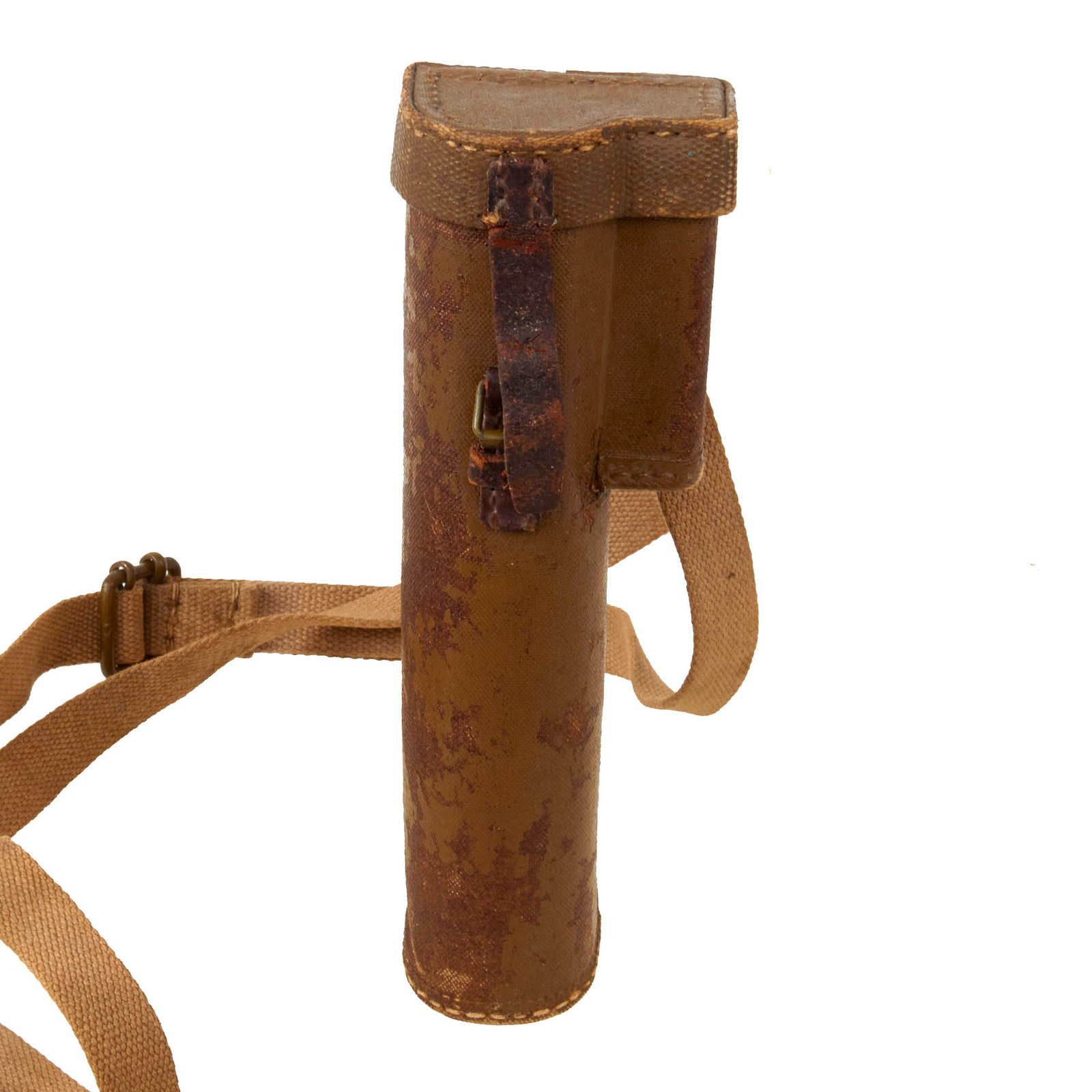 Original Japanese WWII Rare Rubberized Canvas Case for the Type 99 2.5 x 10 Sniper Scope - No Scope Included