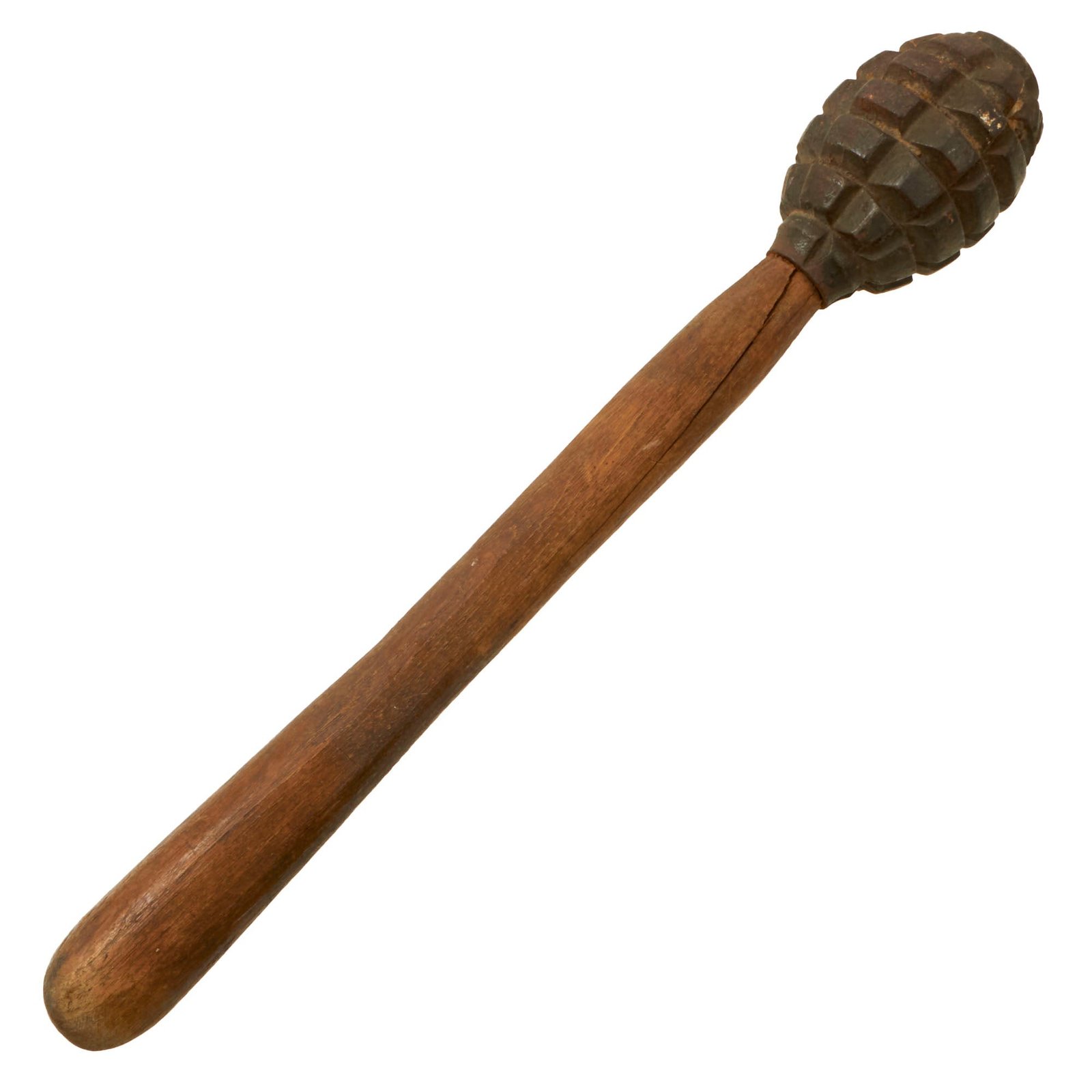 Original U.S. or French Grenade Trench Raiding Club - Inert