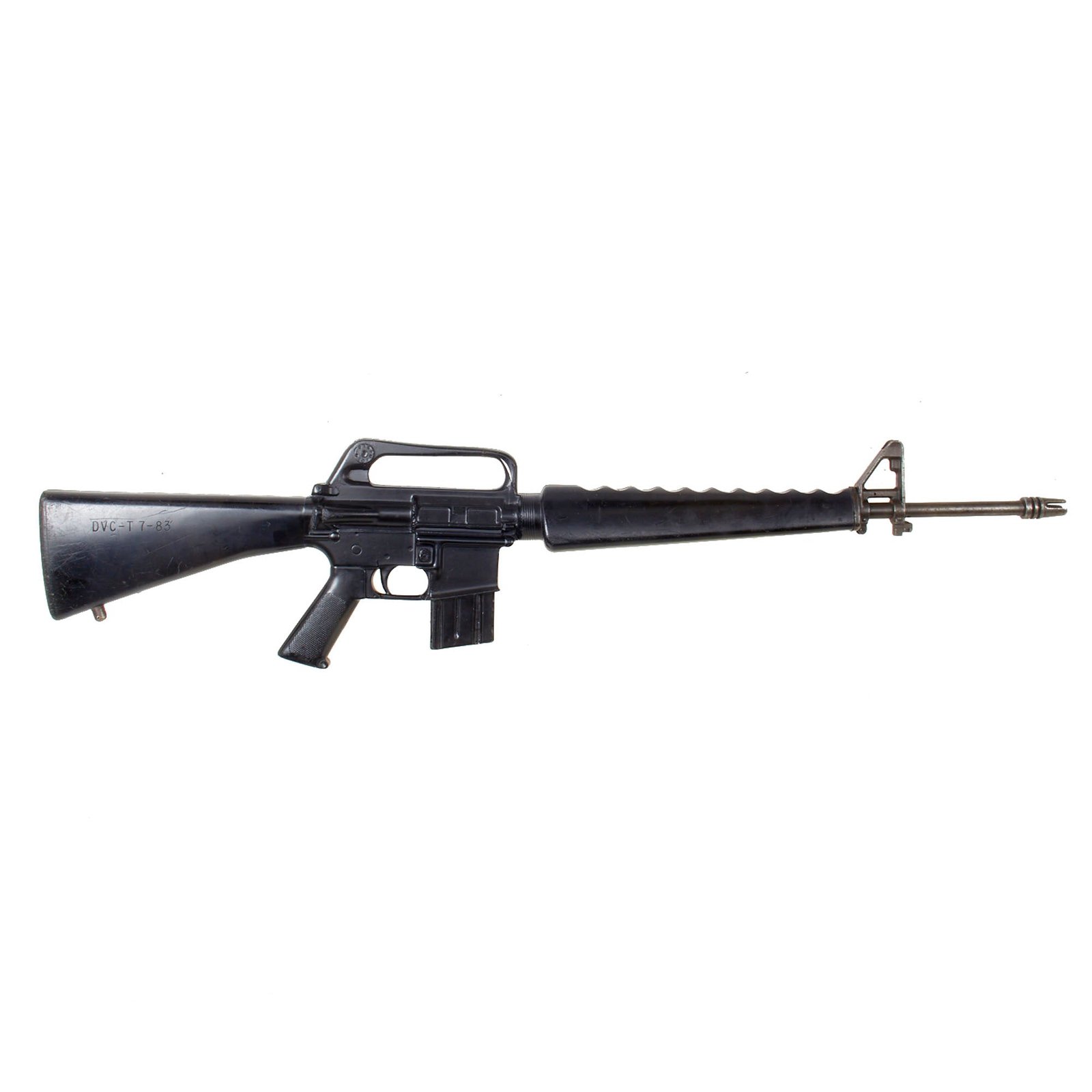 Original U.S. Colt M16A1 AR-15 Rubber Duck Molded Training Rifle Marked TASO - FG