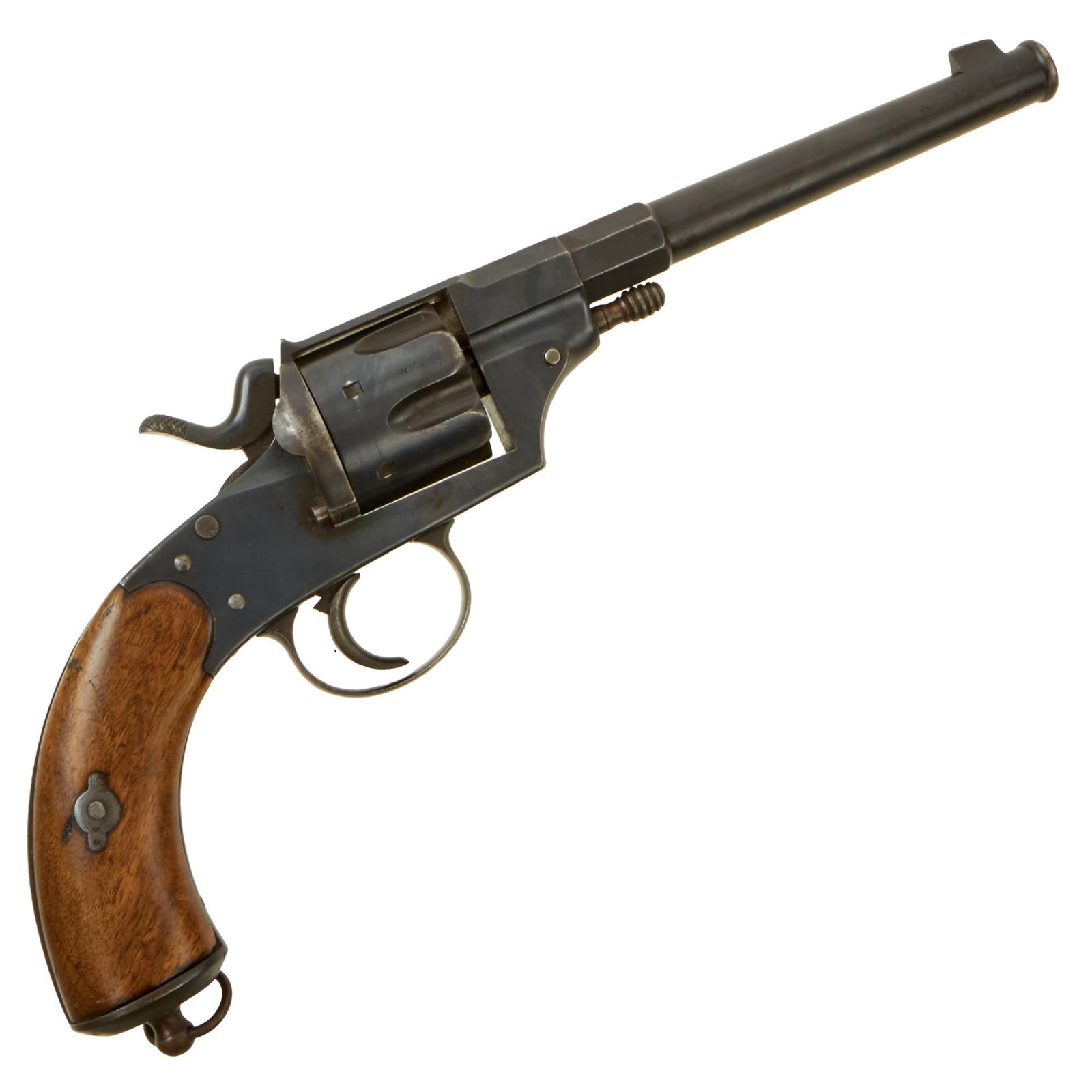 Original Imperial German WWII USGI Bringback Regiment Marked M1879 Reichsrevolver by Suhl Consortium - Serial 6885