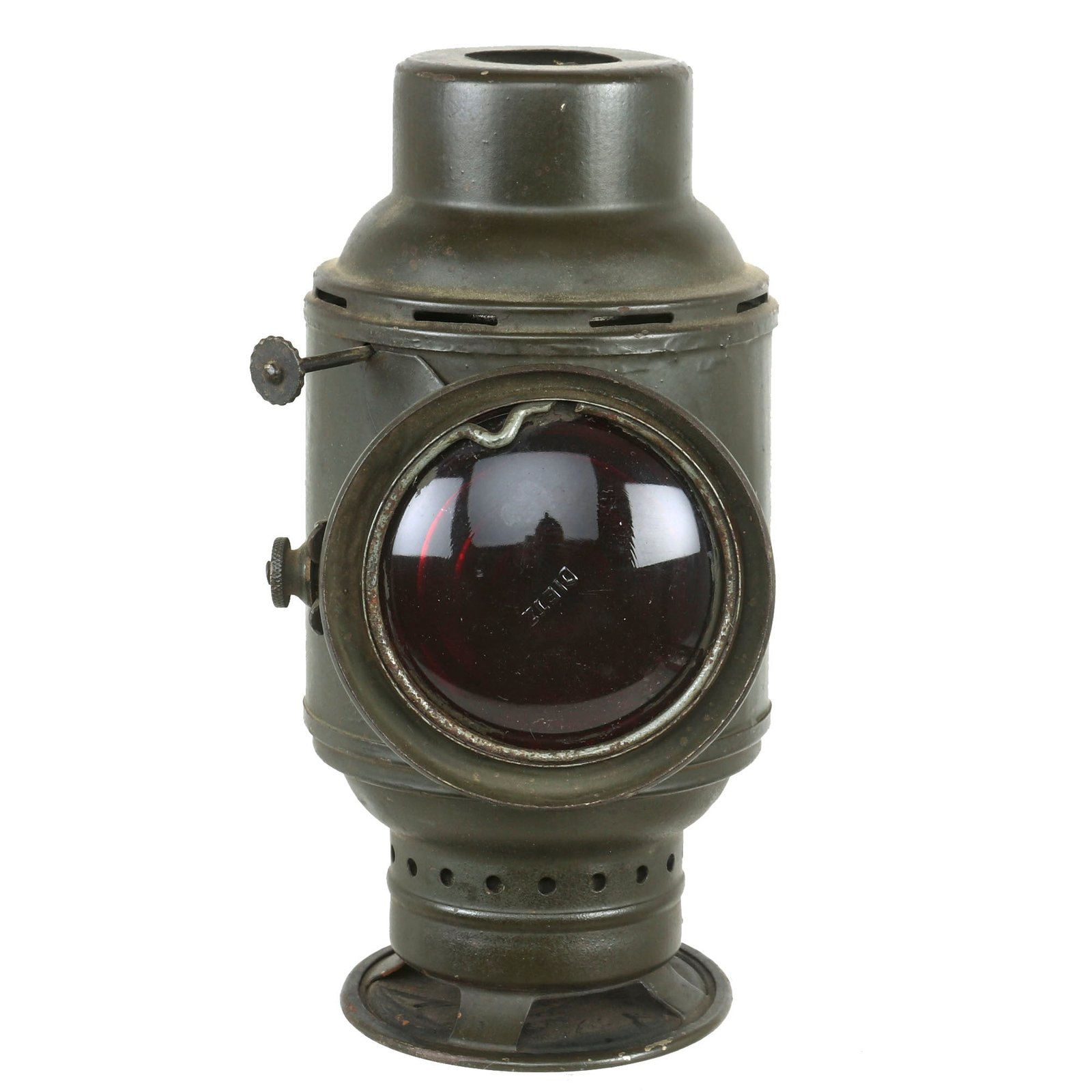 Buy Original U.S. WWI Dietz Railroad Military Truck or Ambulance Lantern | Original Firearms Antique For Sale