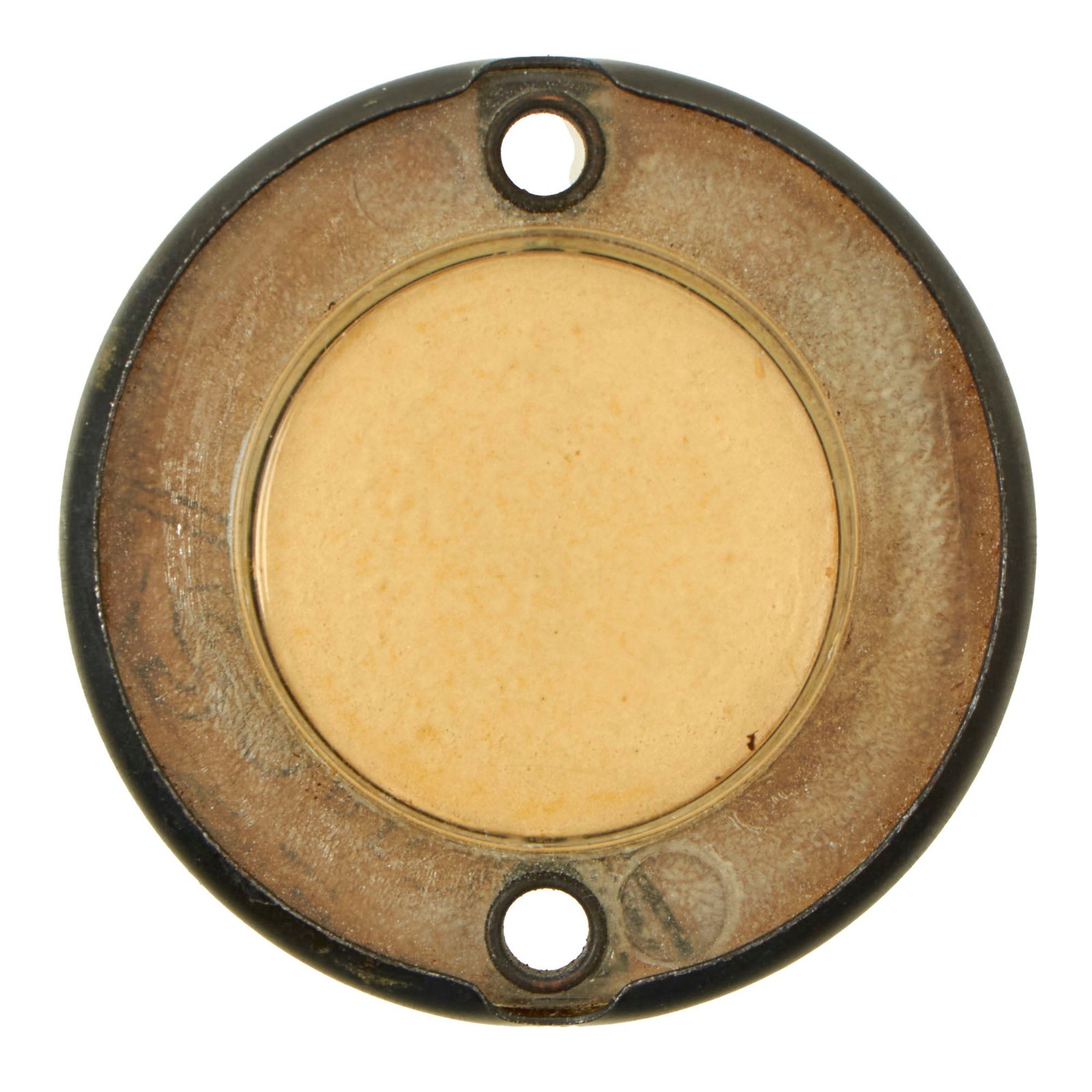 Buy Original U.S. WWII Paratrooper D-Day Normandy Invasion Clip On Luminous Disc Helmet Marker | Original Firearms Antique For Sale