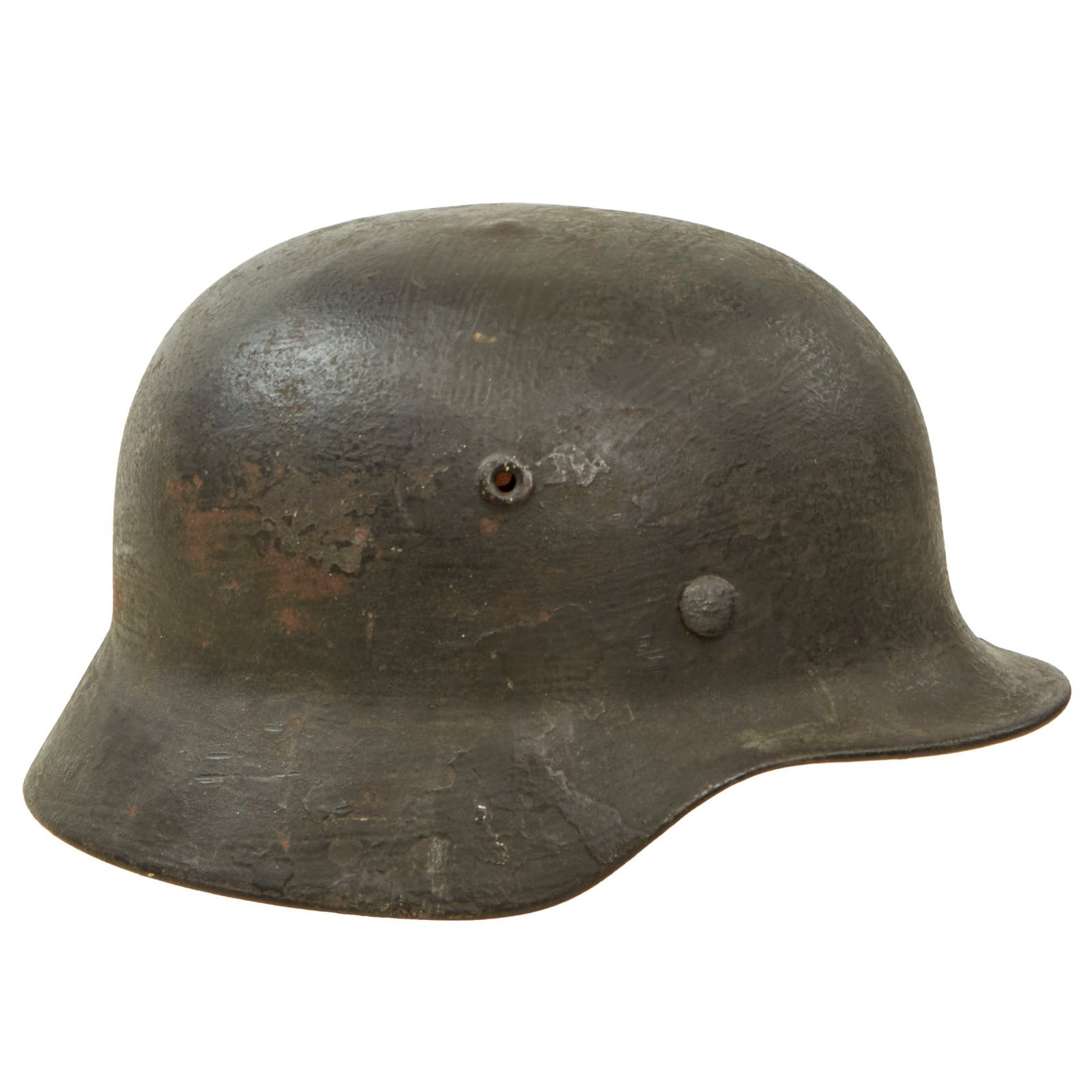 Buy Original German WWII M40 Repainted Helmet with 1940 Dated 56cm Liner - NS64 | Original Firearms Antique For Sale