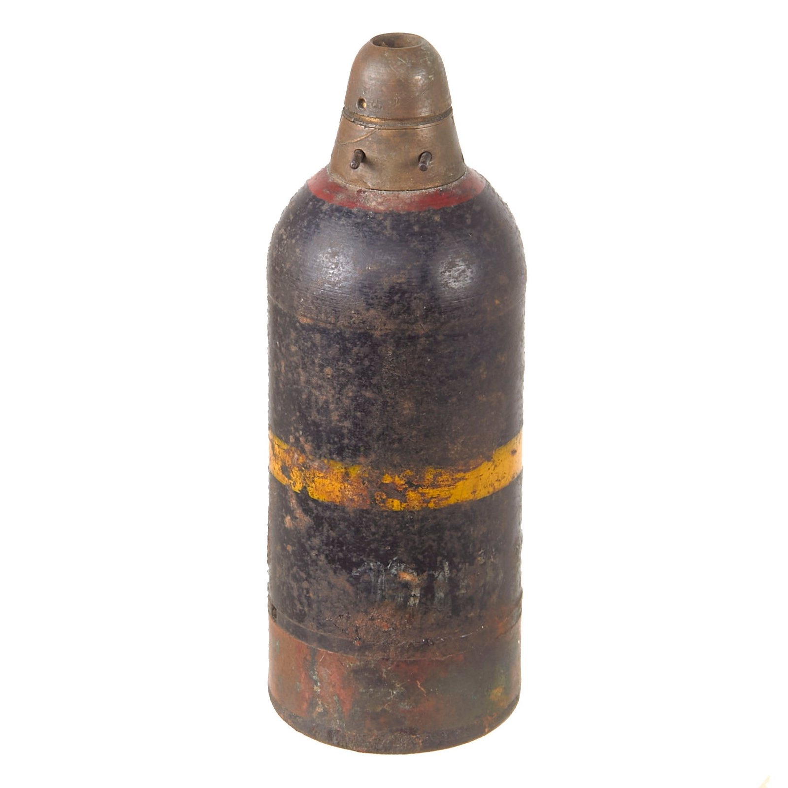 Buy Original Japanese WWII Type 89 Knee Mortar 50mm Grenade Discharger Inert Round - Dated 1943 | Original Firearms Antique For Sale
