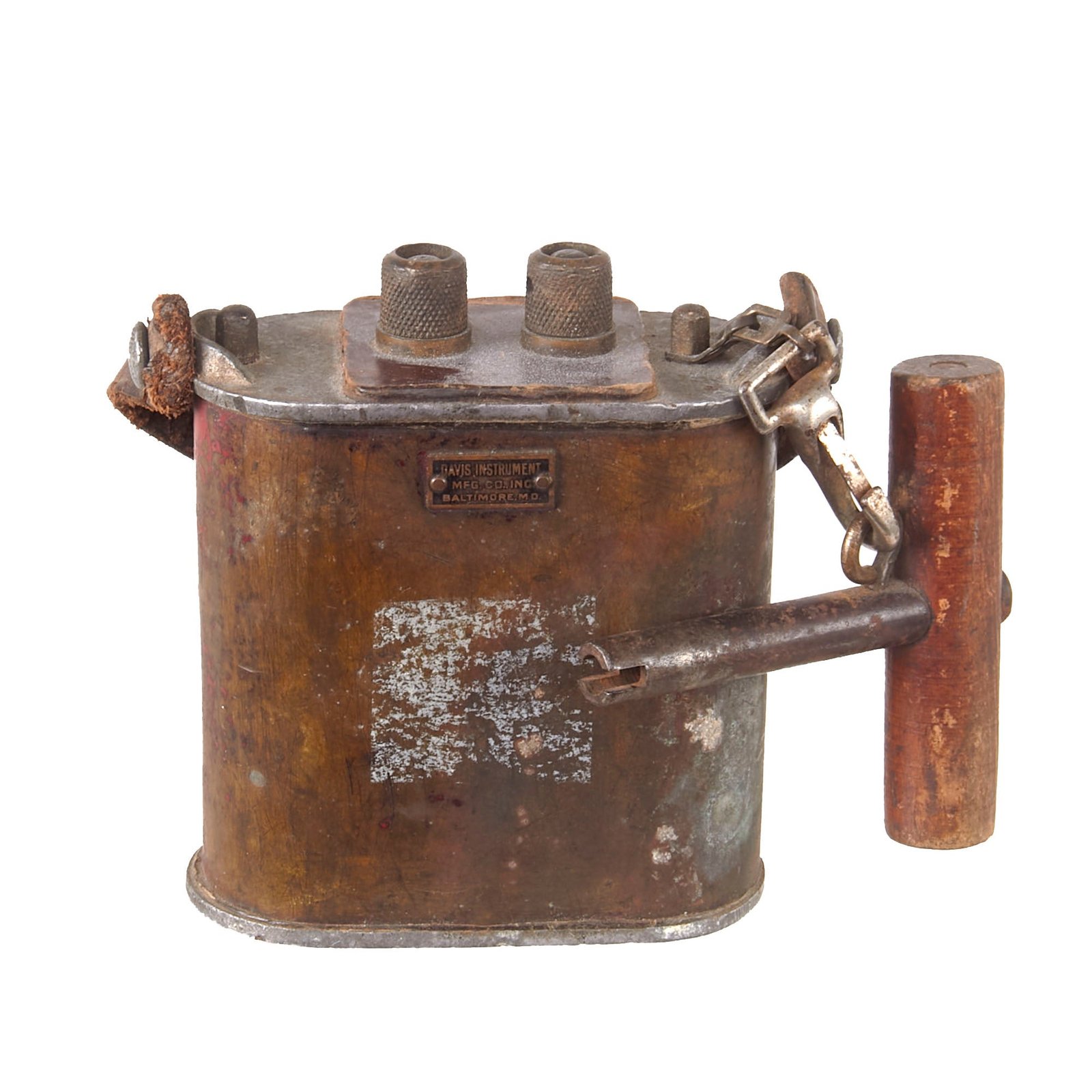 Buy Original U.S. WWI Era David Instrument Mfg. Co. Blaster No. 1 with Strap & Handle | Original Firearms Antique For Sale