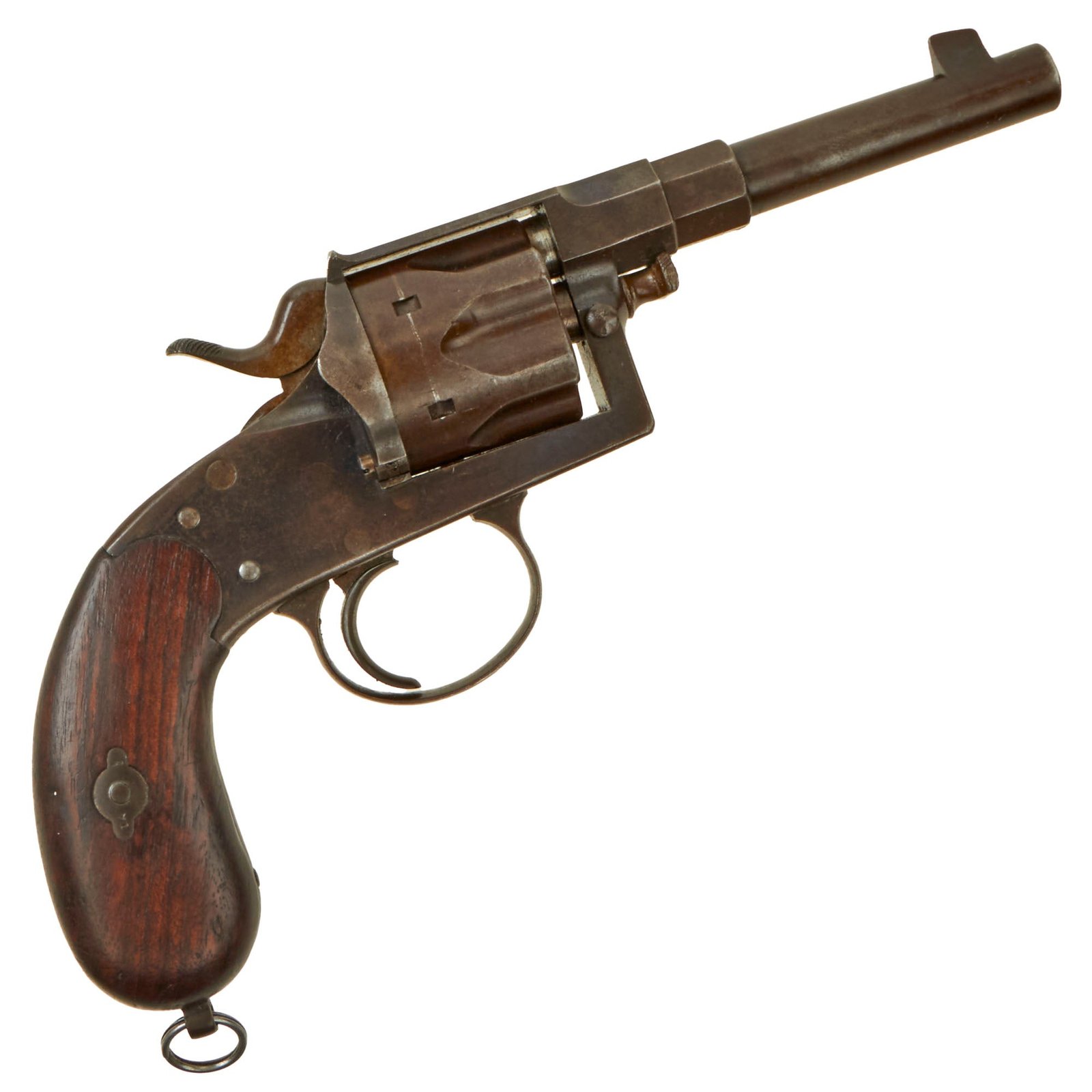 Buy Original Imperial German M1883 Reichsrevolver by Erfurt Arsenal Dated 1893 - Matching Serial 1971 a | Original Firearms Antique For Sale