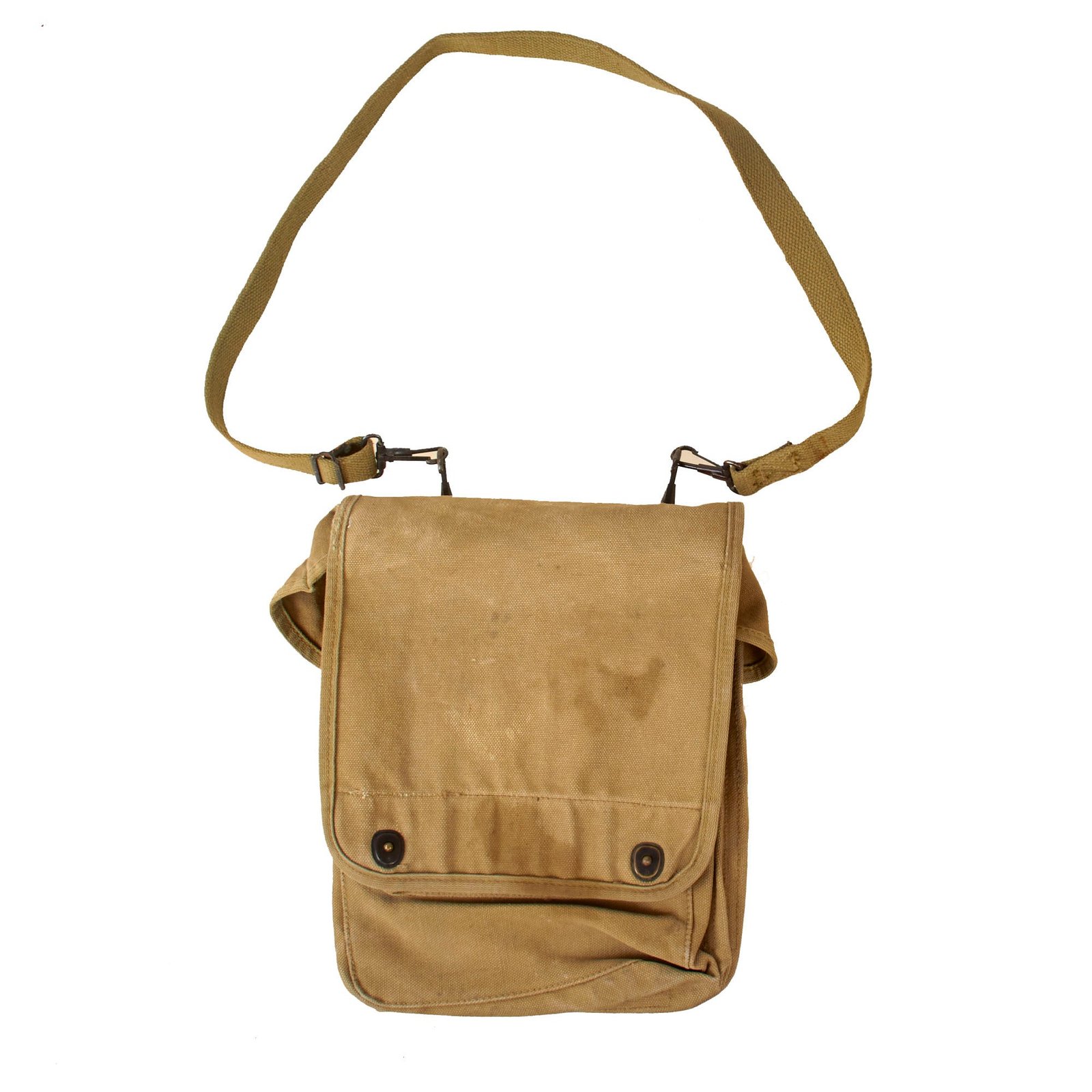 Original U.S. WWII M1938 USMC Dispatch Map Case with Carrying Strap