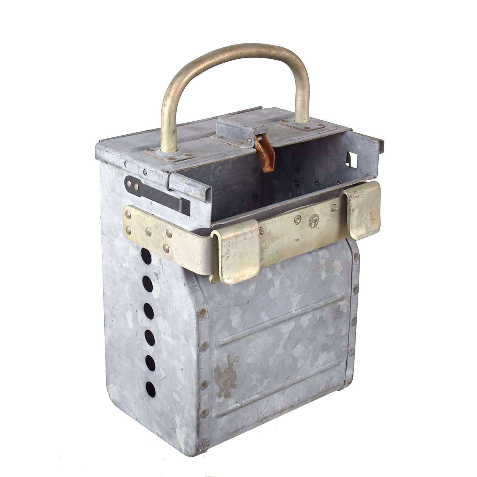 Buy Original U.S. WWII B-17 B-24 Aircraft .50 Cal 30 Round Type O-1 Ammunition Box | Original Firearms Antique For Sale