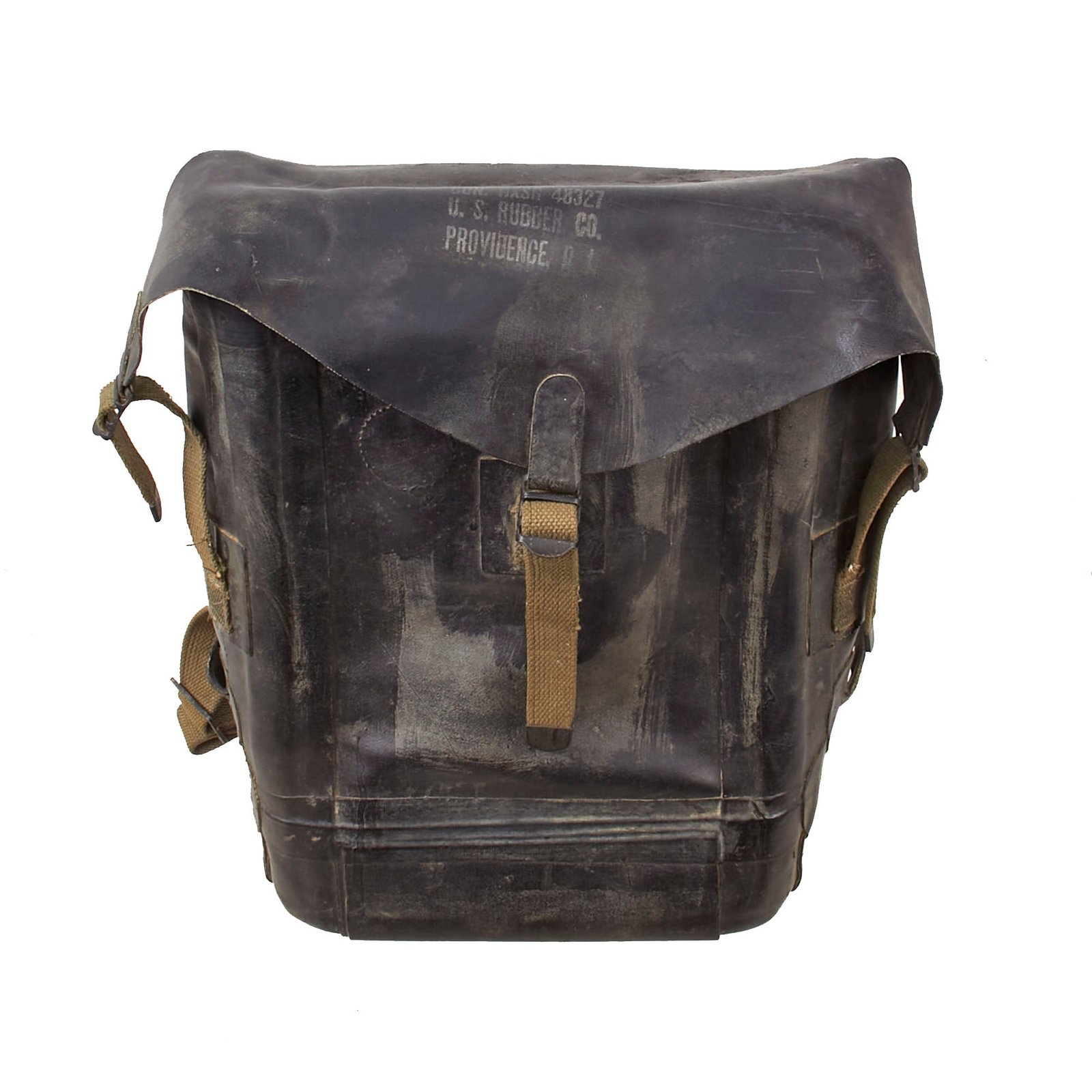 Buy Original U.S. WWII 1944 D-Day Amphibious Invasion Special Purpose Waterproof Rubber Bag | Original Firearms Antique For Sale